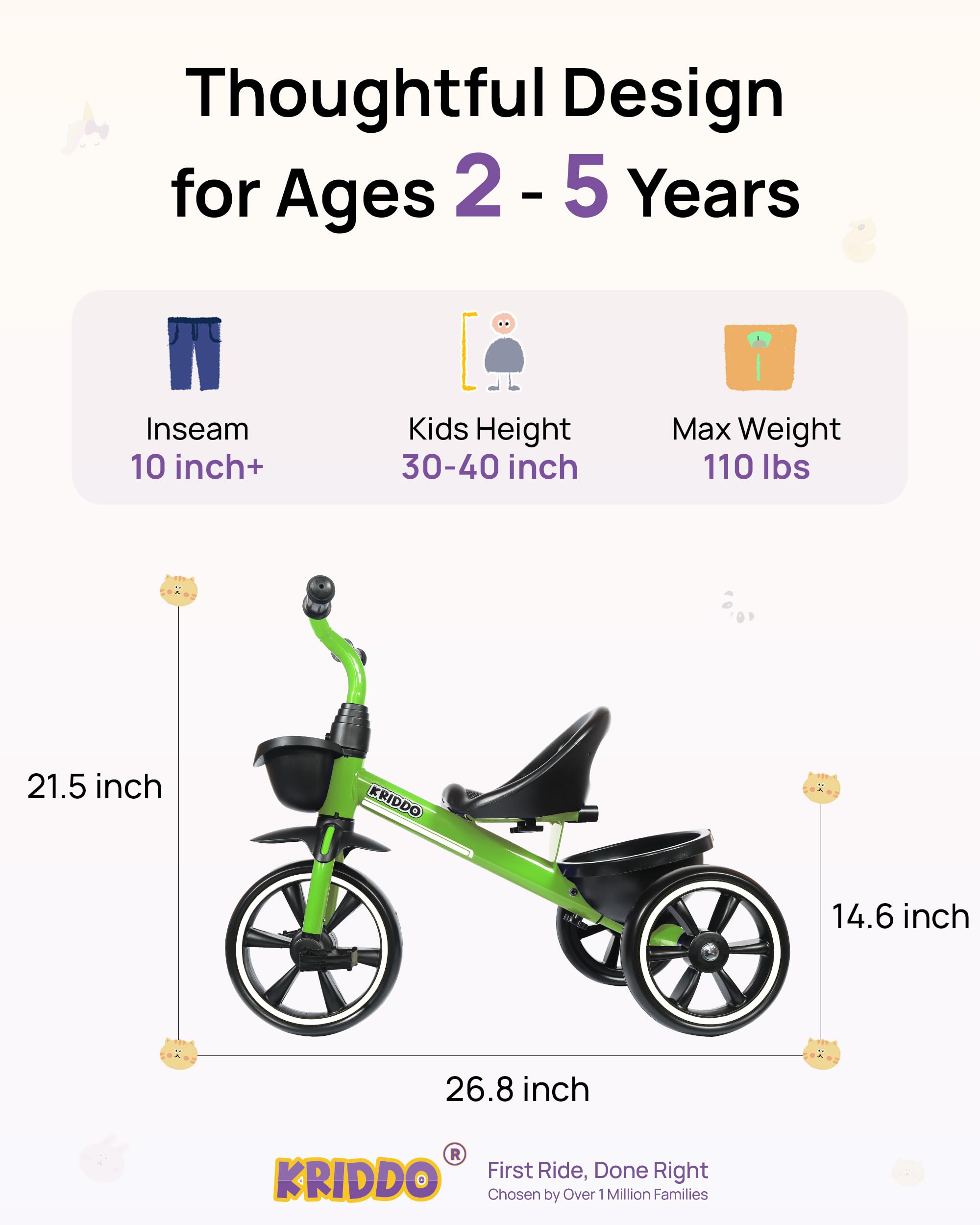 Tricycle Paw Patrol Chase Green Toddler Trike - photo 3