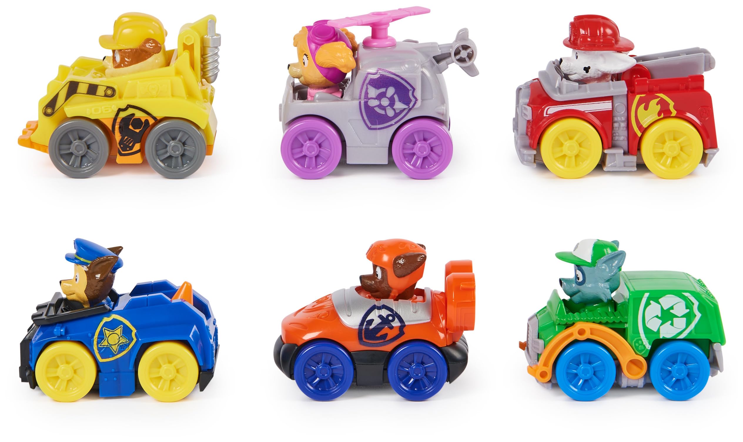 Paw Patrol Pup Squad Racers 6-Pack Toy Cars - photo 3