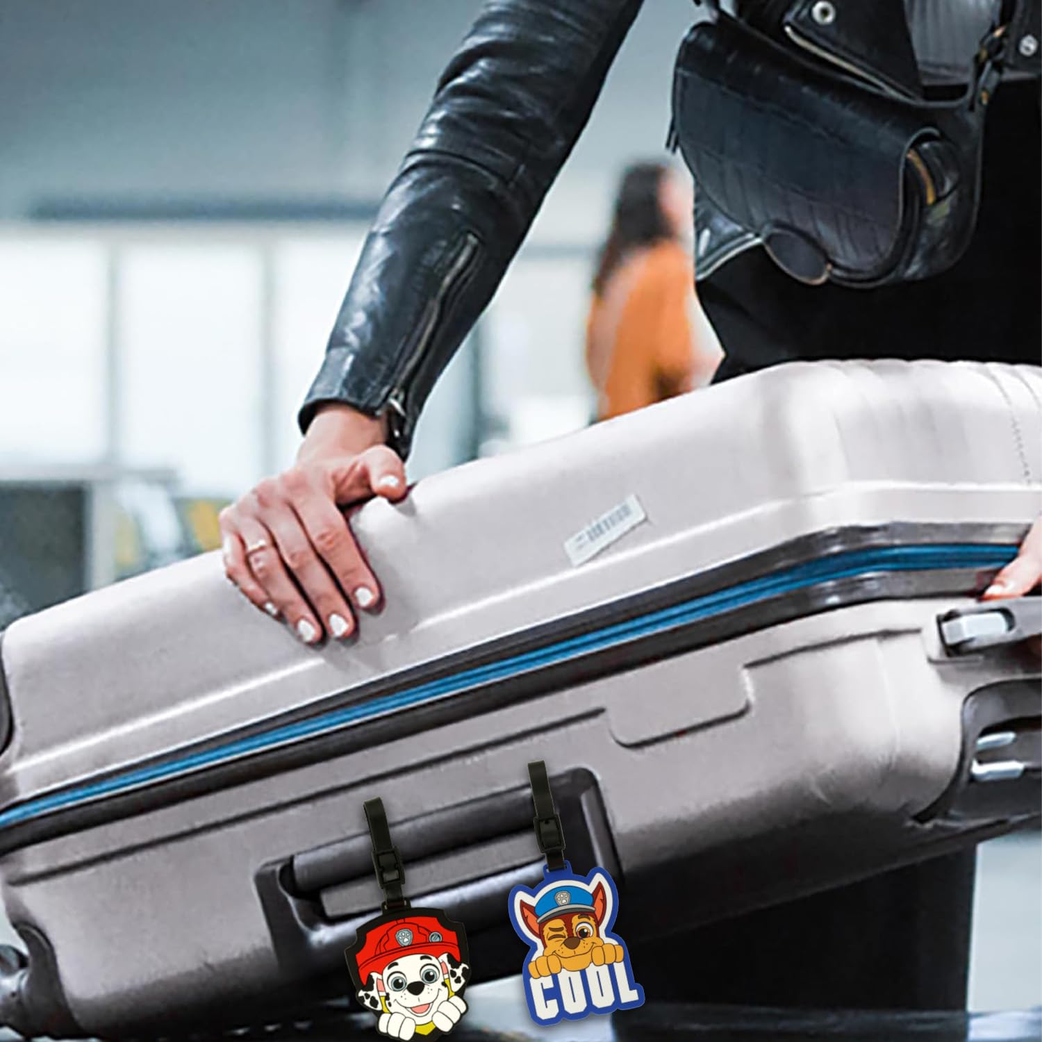 Paw Patrol Luggage Tag Gift Set with Chase and Marshall Suitcase Tags - photo 4