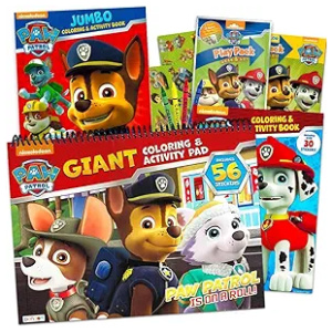 Paw Patrol Coloring and Activity Book Set with Stickers