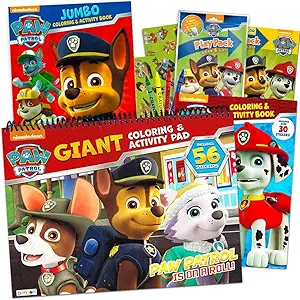 Paw Patrol Coloring and Activity Book Set with Stickers