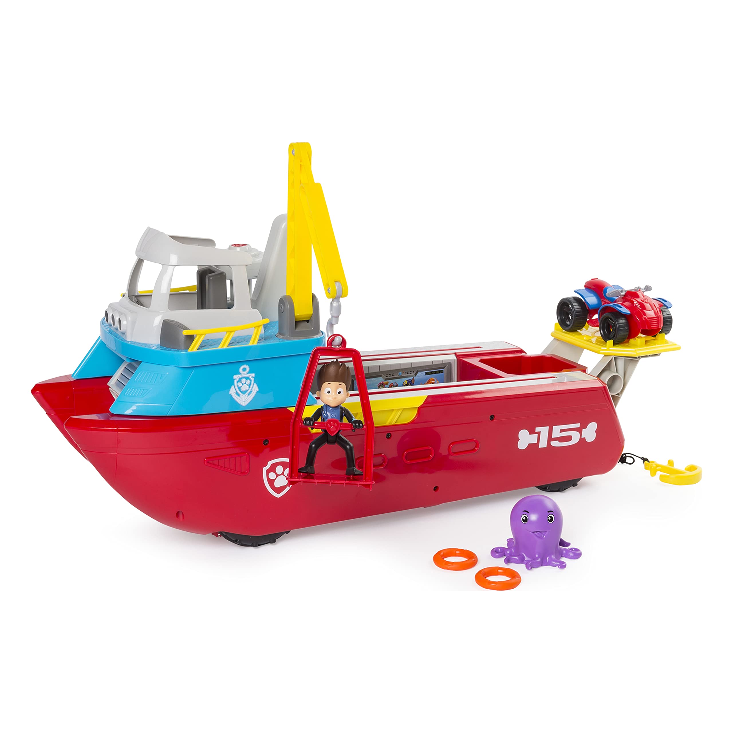 Vehicle Paw Patrol Sea Patroller Transforming Toy with Lights & Sounds - photo 2