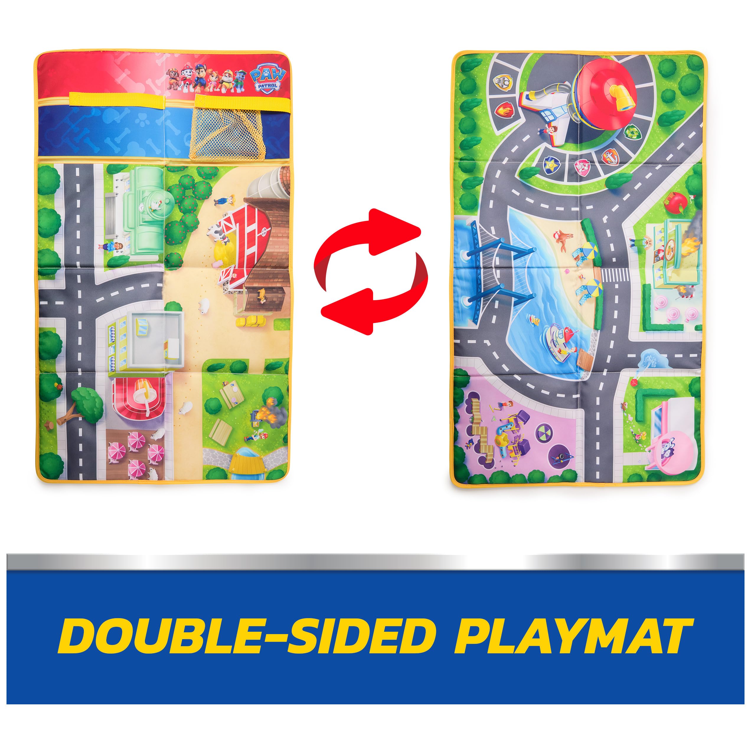 Playmat Paw Patrol Pup Squad Adventure Bay 33-Inch Foldable Mat - photo 2