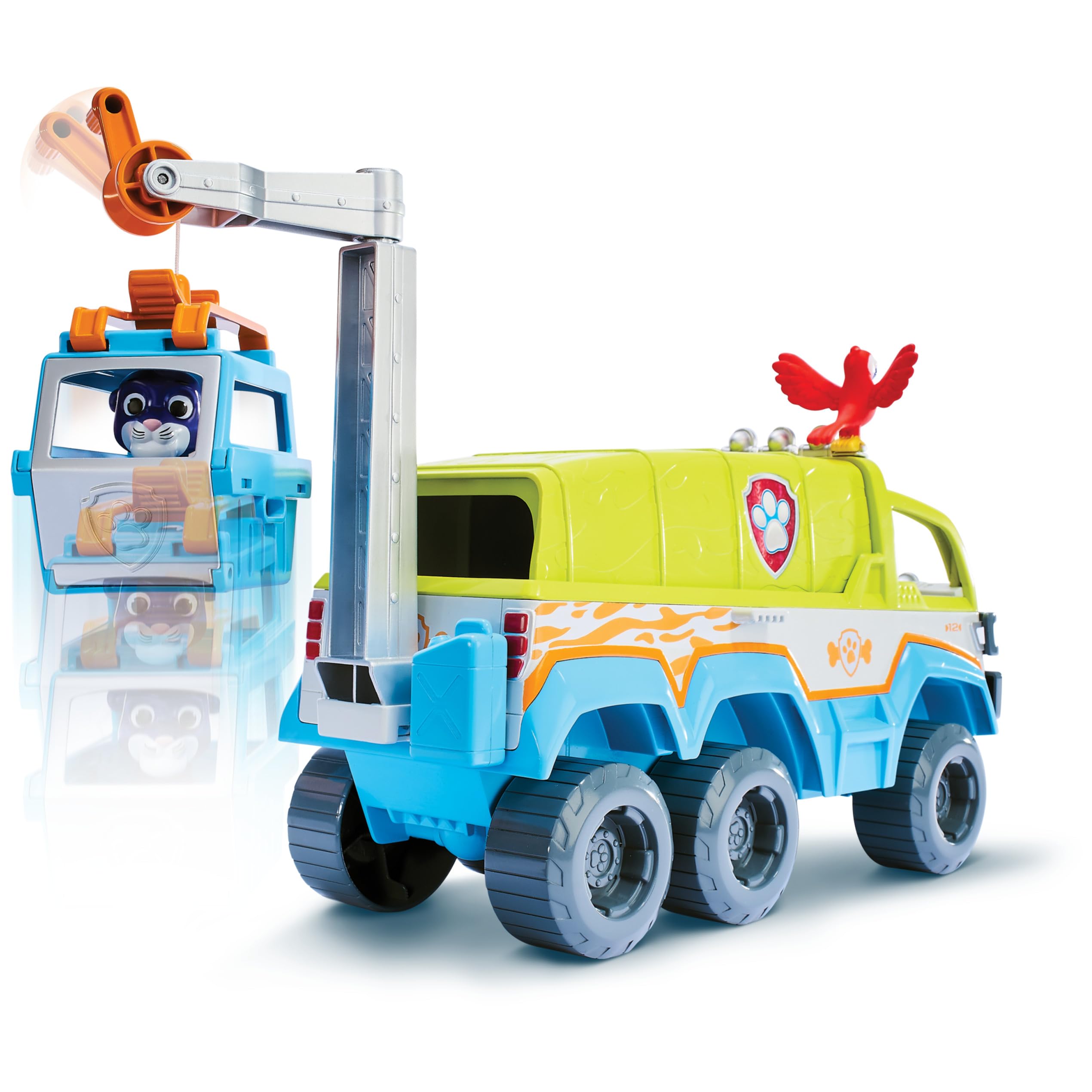 Vehicle Paw Patrol Jungle Rescue PAW-Terrain with Ryder and Animal Action Figures - photo 4