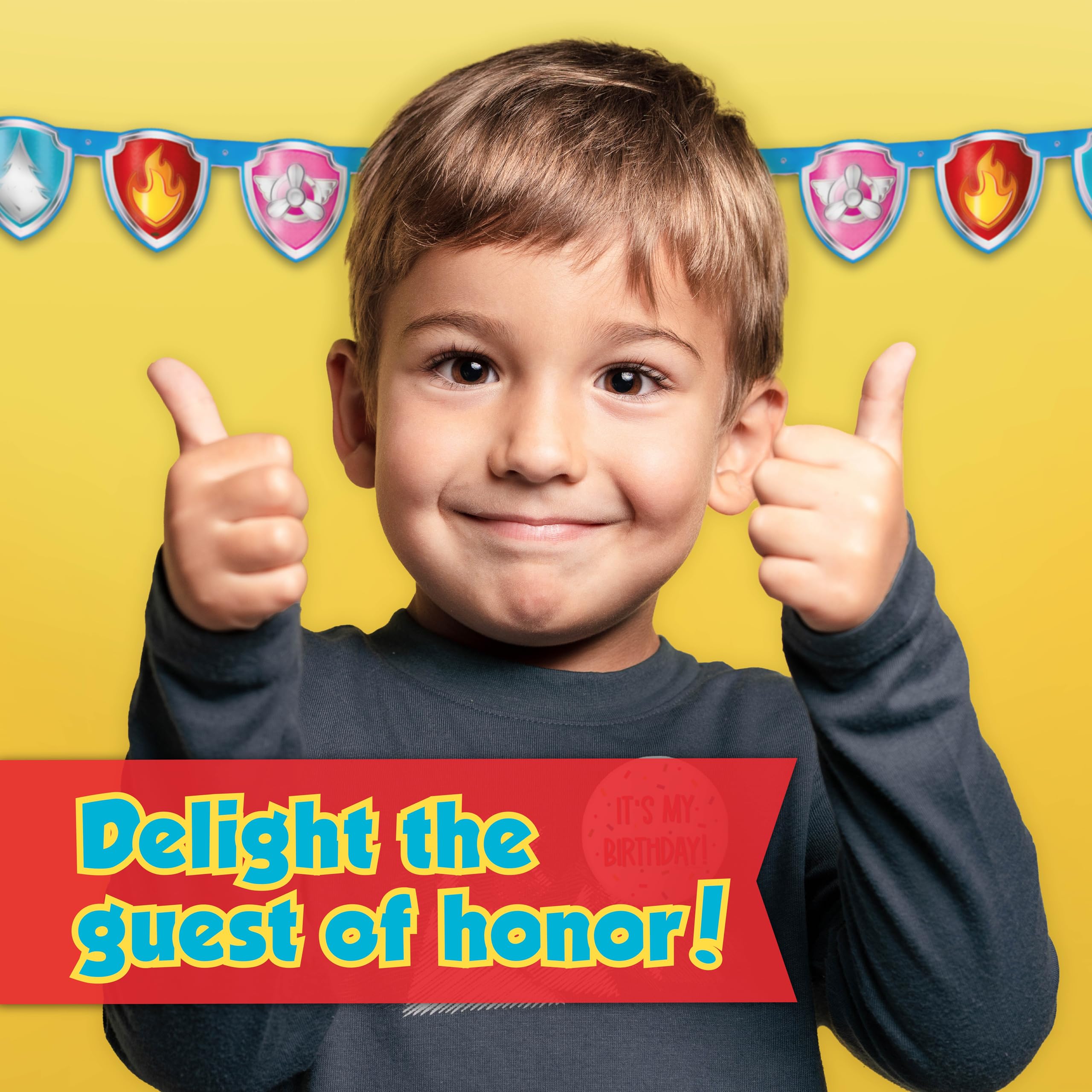 Paw Patrol Birthday Decorations Set Banner Tablecloth Plates Napkins Sticker - photo 6