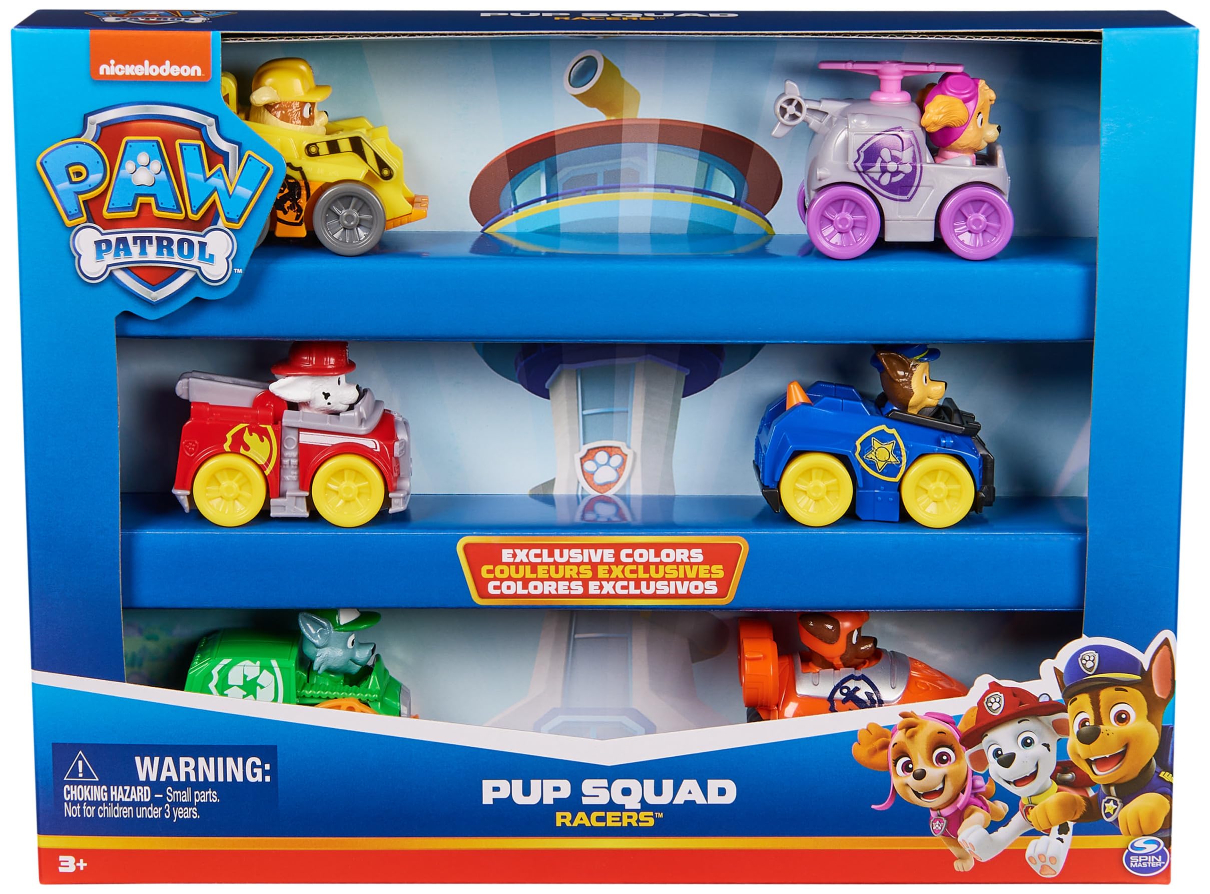 Paw Patrol Pup Squad Racers 6-Pack Toy Cars - photo 2