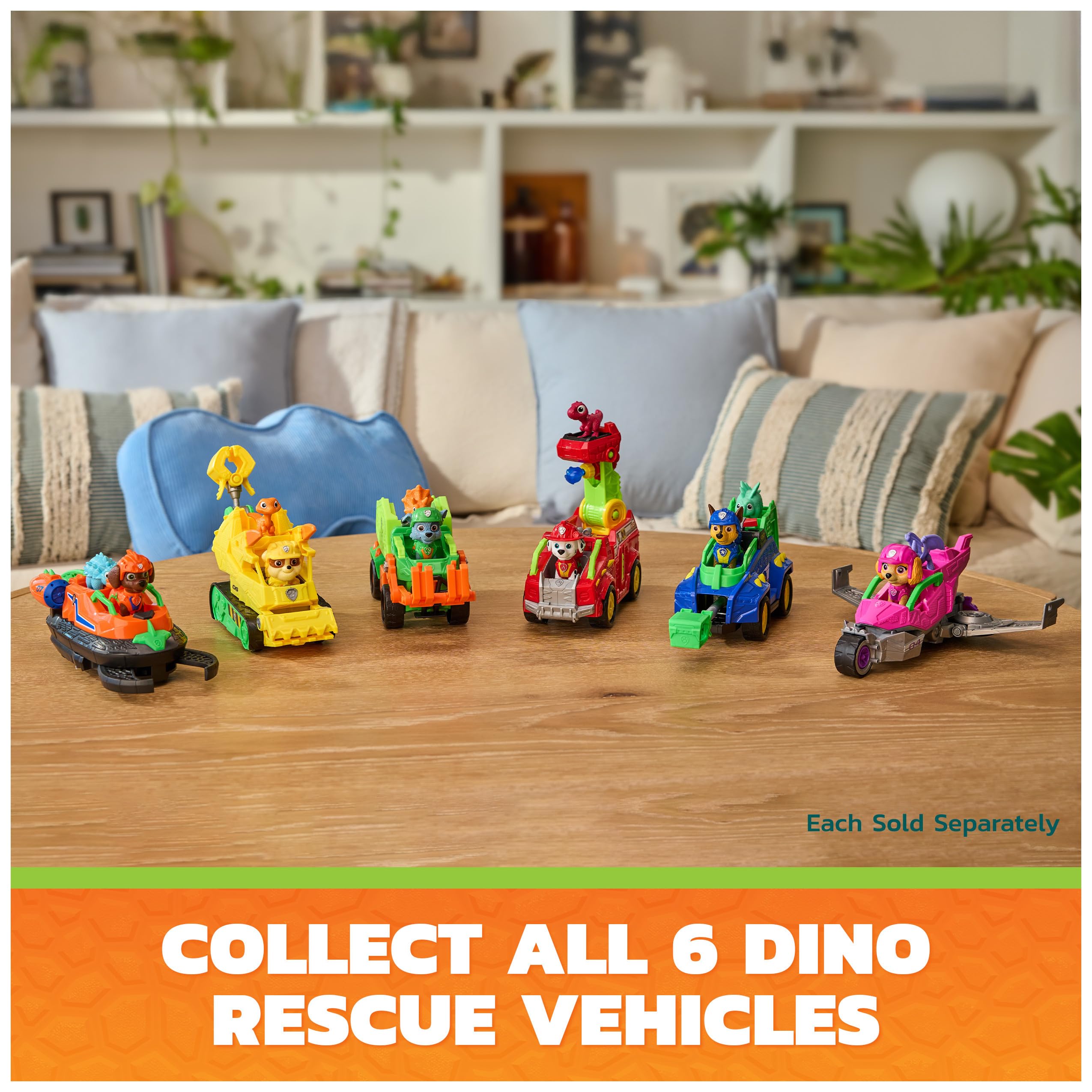 Skye Dino Rescue Jet with Folding Wings and Deployable Claw Paw Patrol Toy - photo 5