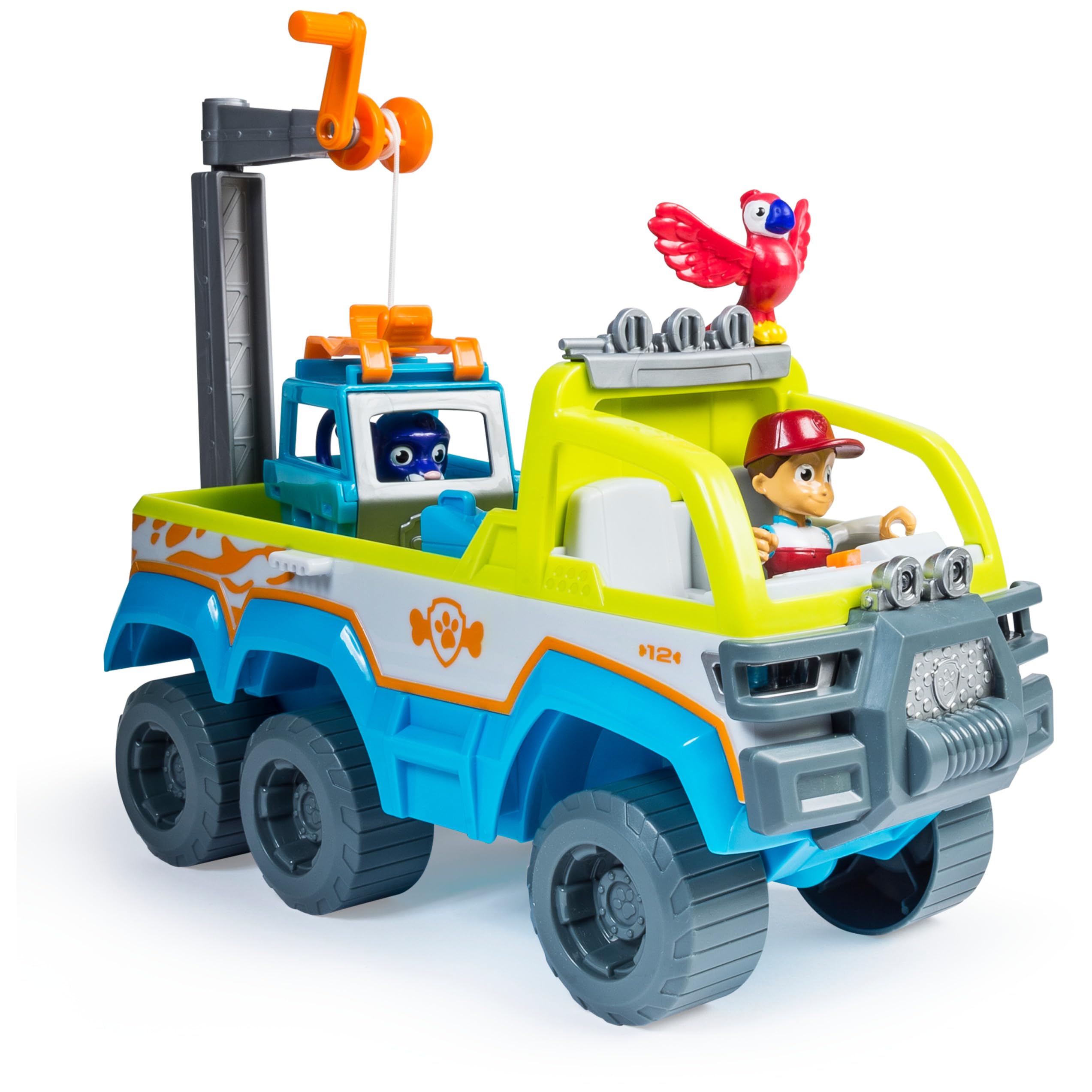 Vehicle Paw Patrol Jungle Rescue PAW-Terrain with Ryder and Animal Action Figures - photo 5