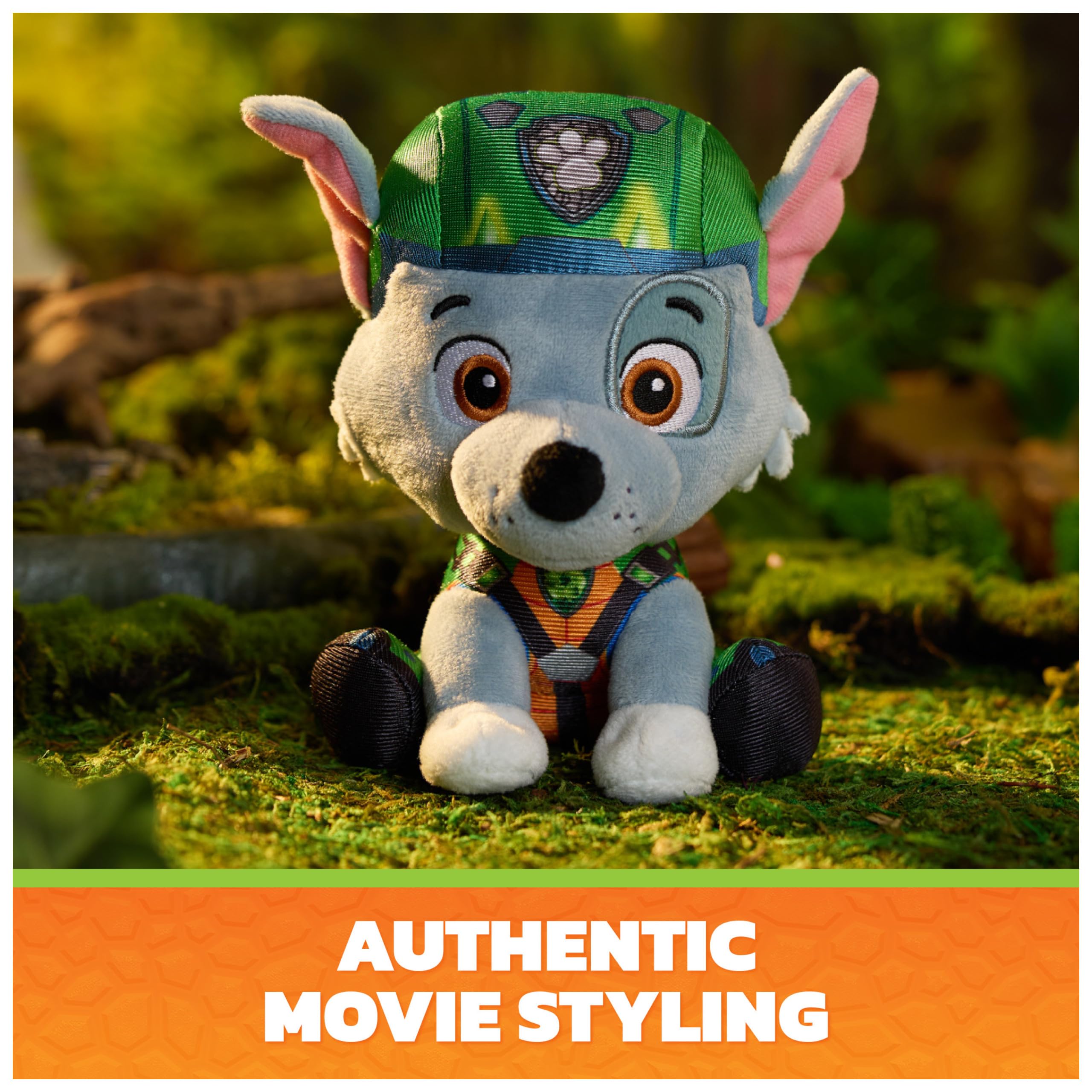 Plush Paw Patrol Rocky Dino Movie 6-Inch - photo 3