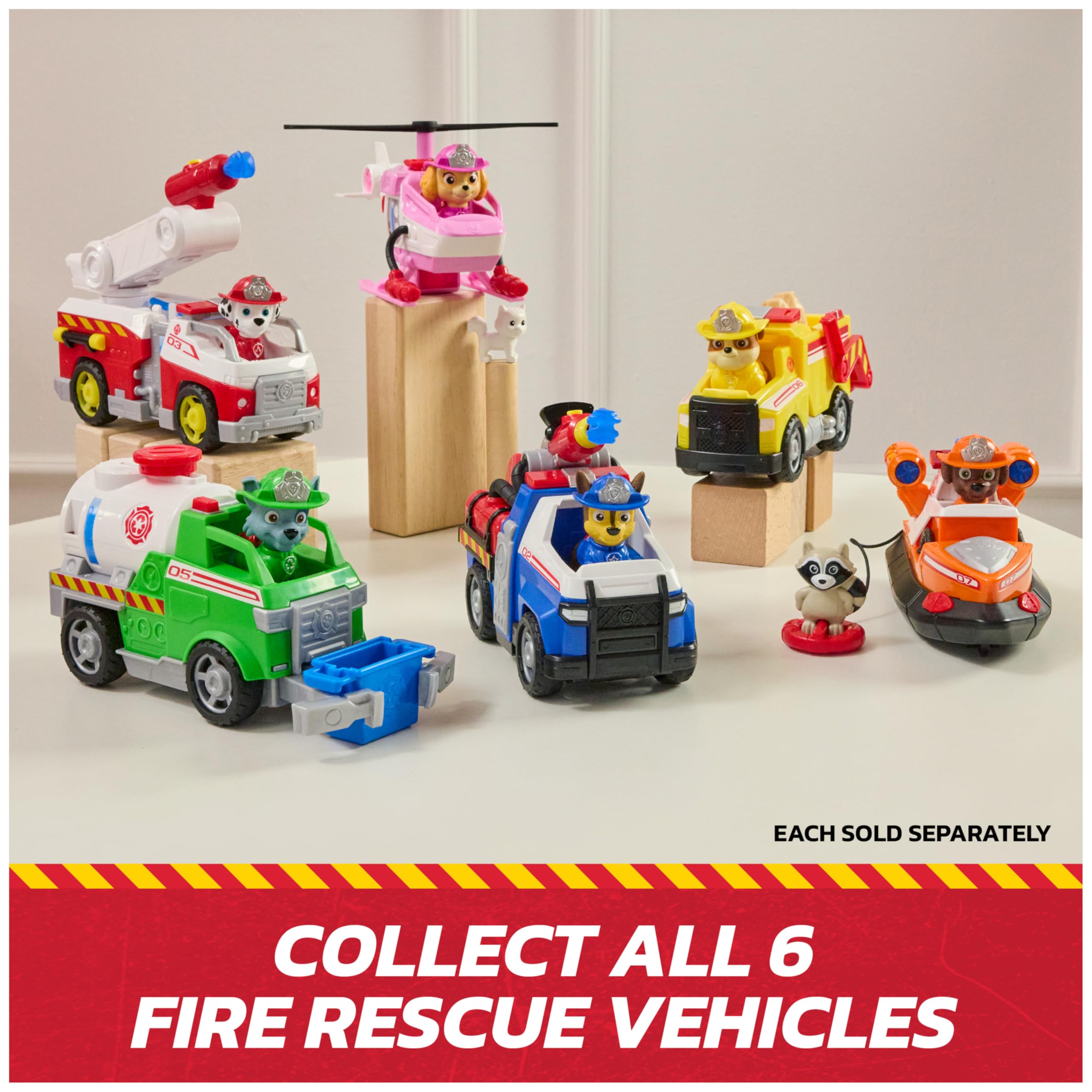 Vehicle Paw Patrol Chase Rescue Fire Cruiser with Action Figure - photo 5