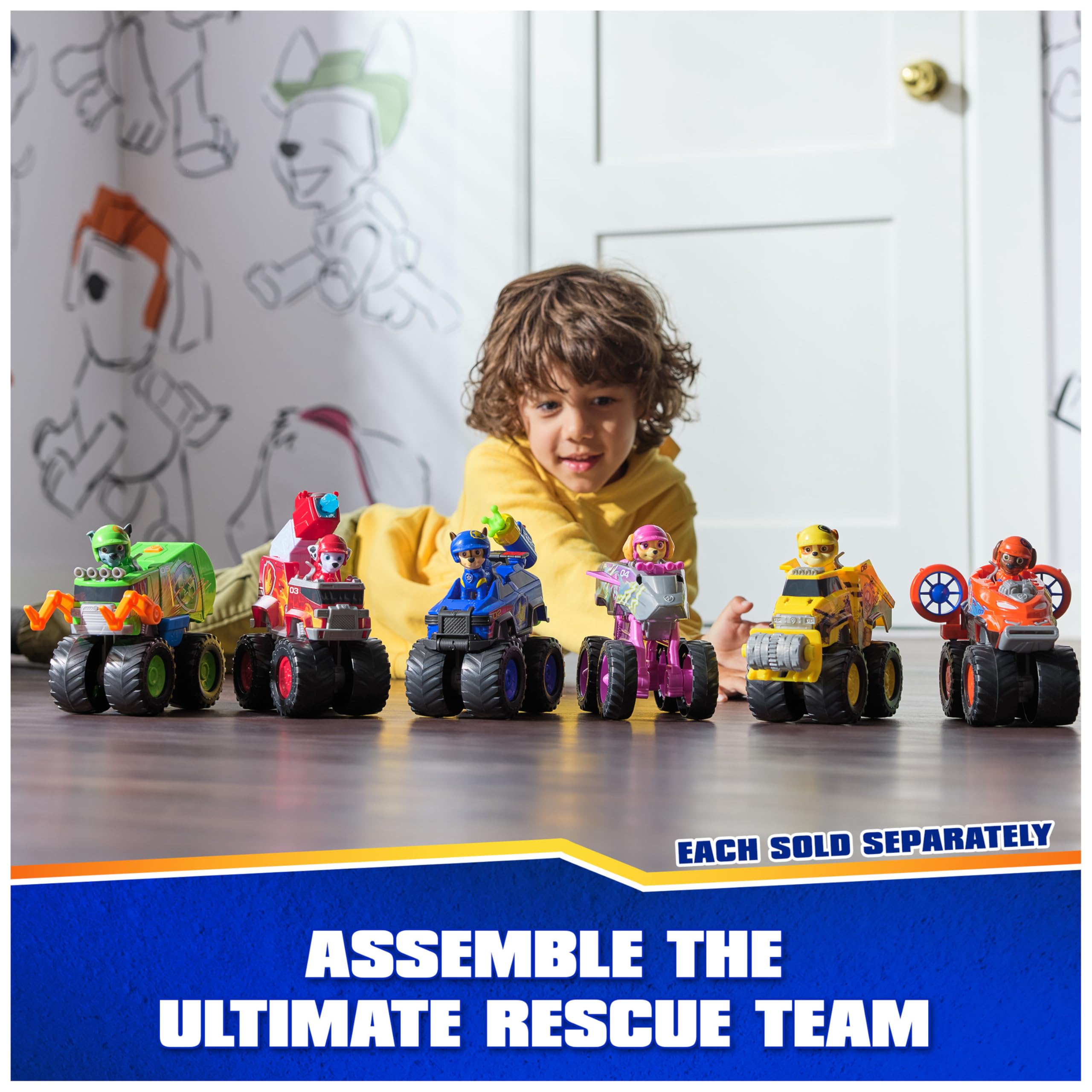 Toy Truck Paw Patrol Rubble's Bulldozer with Vehicle Transformation and Action Figure - photo 6