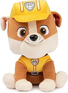Plush Paw Patrol Rubble in Construction Uniform 9 inch