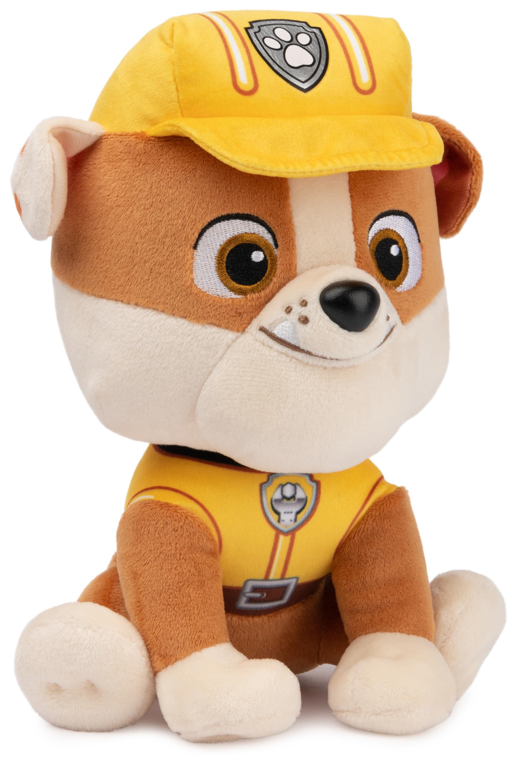 Plush Paw Patrol Rubble in Construction Uniform 9 inch - photo 2