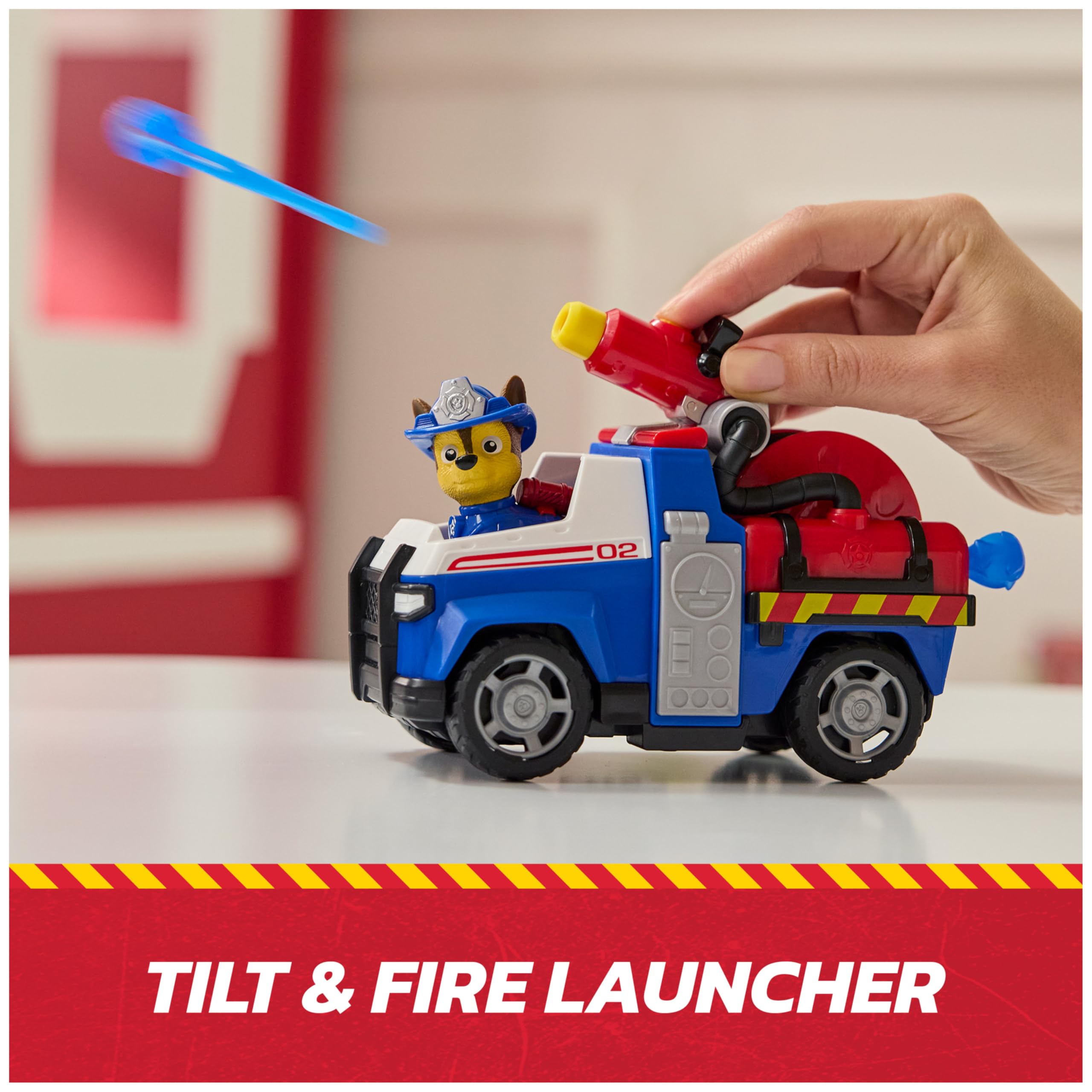 Vehicle Paw Patrol Chase Rescue Fire Cruiser with Action Figure - photo 4
