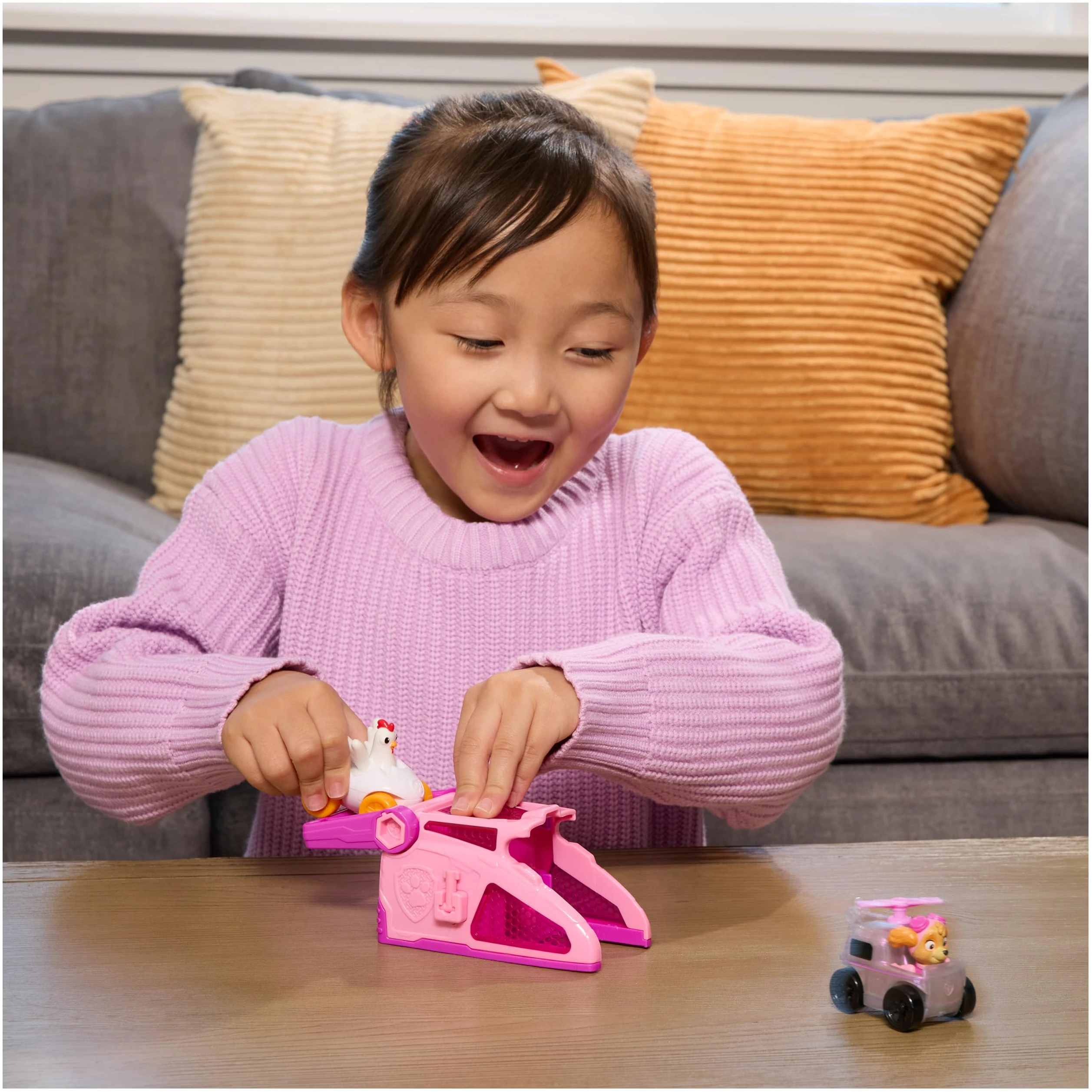 Paw Patrol Skye Pup Squad Launchers with Chickaletta 2-Pack Toy Vehicles - photo 7