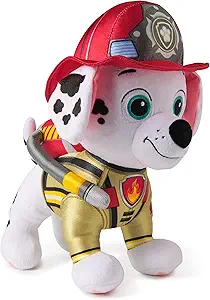 Plush Toy Paw Patrol Marshall with Fire Extinguisher Backpack and Hose