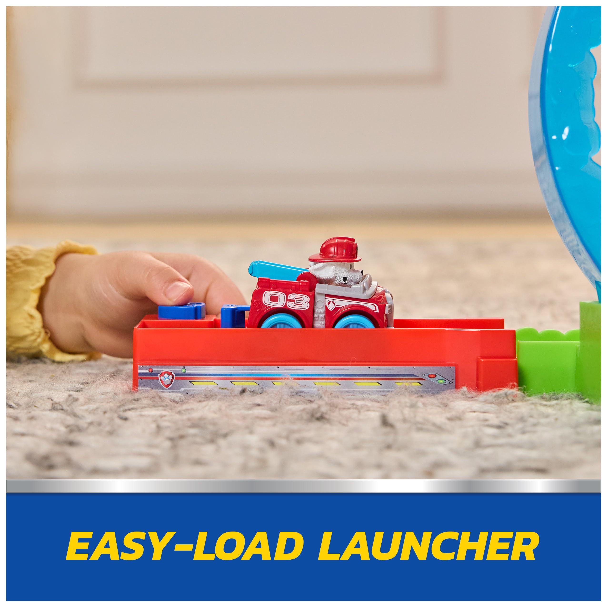Track Playset Paw Patrol Pup Squad Rescue Loop with Chase & Marshall Toy Cars - photo 5