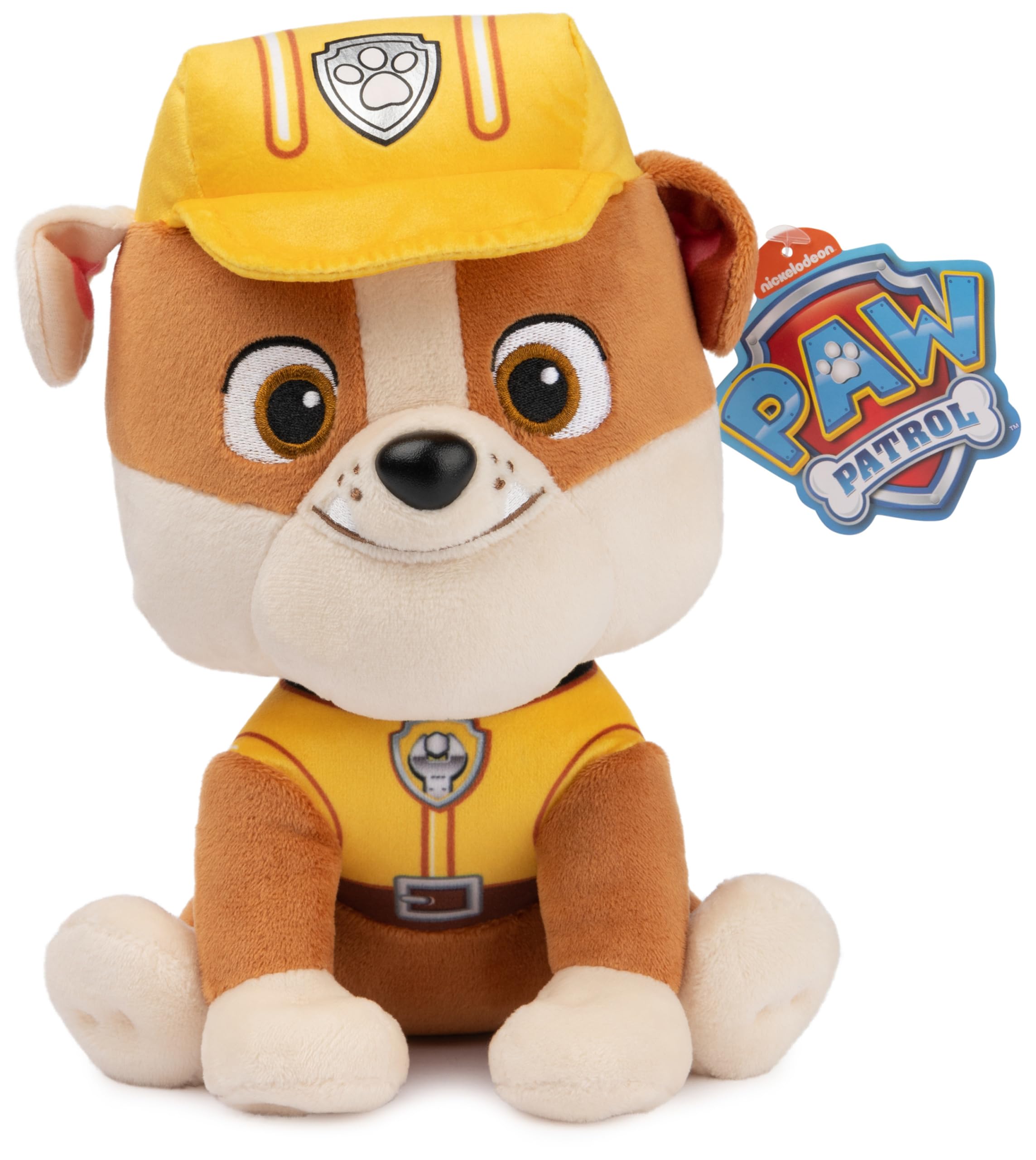 Plush Paw Patrol Rubble in Construction Uniform 9 inch - photo 6