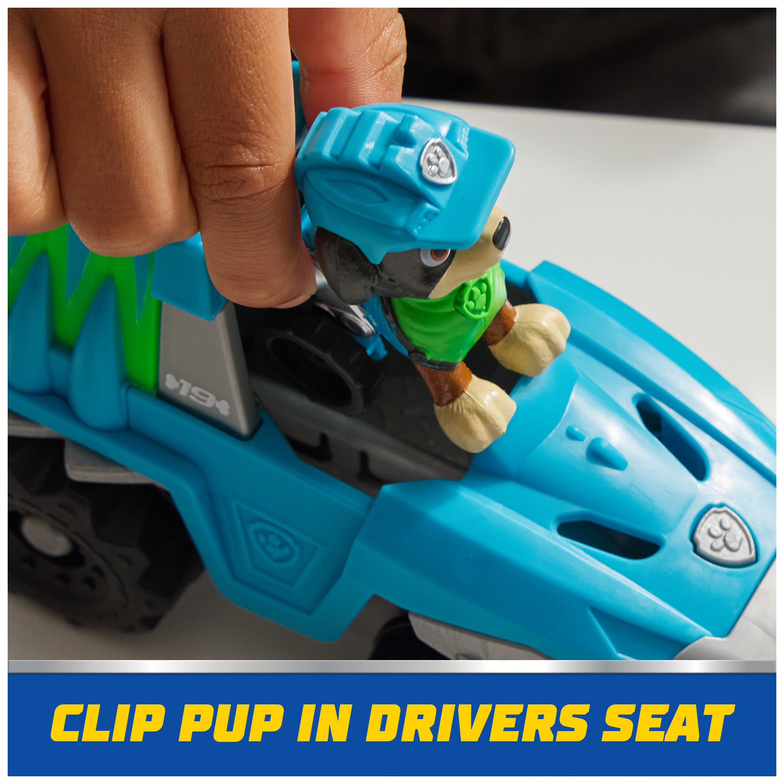 Toy Truck Paw Patrol Rex's Dinosaur Rescue Vehicle with Collectible Action Figure - photo 7