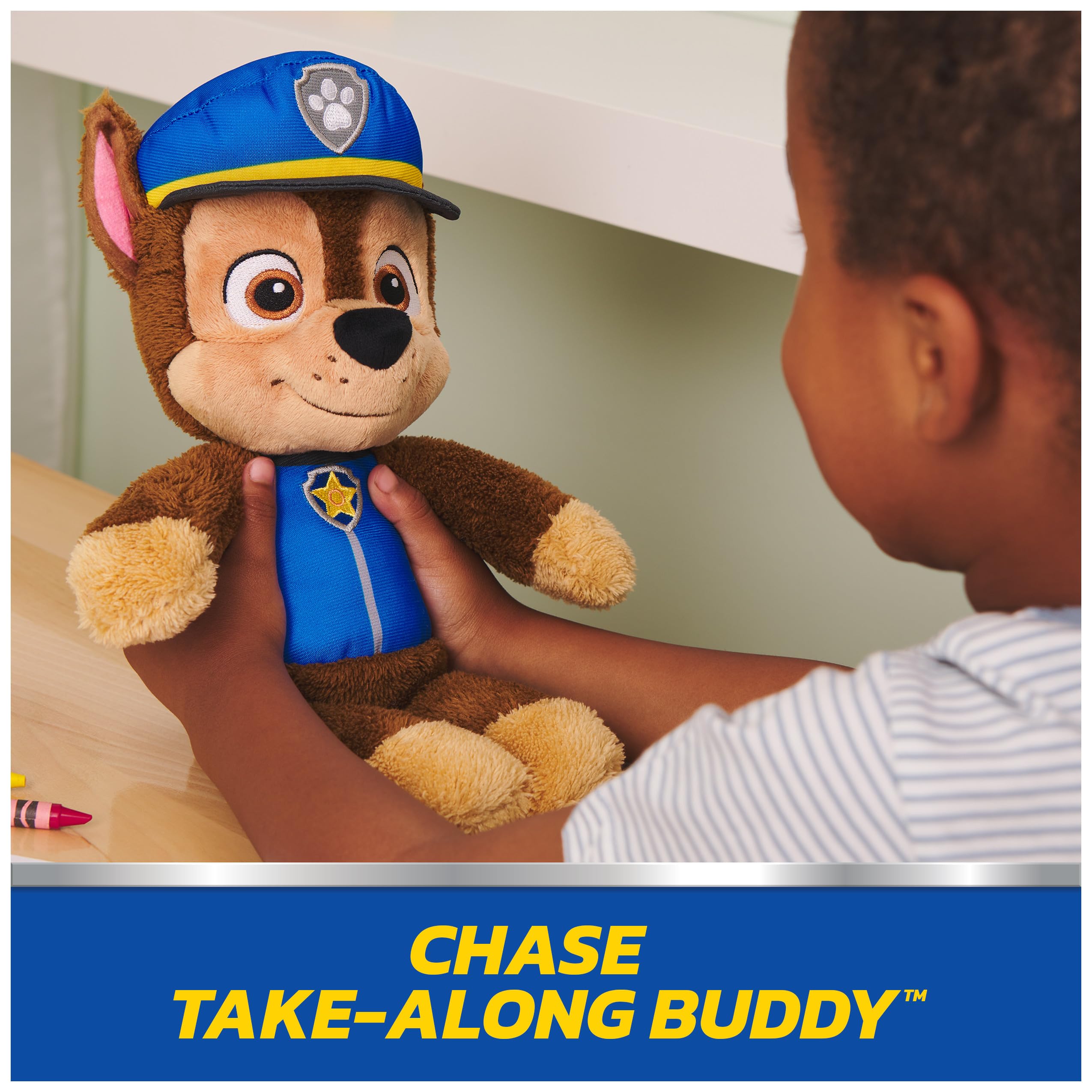 Plush Paw Patrol Chase Take Along Buddy Stuffed Animal - photo 2