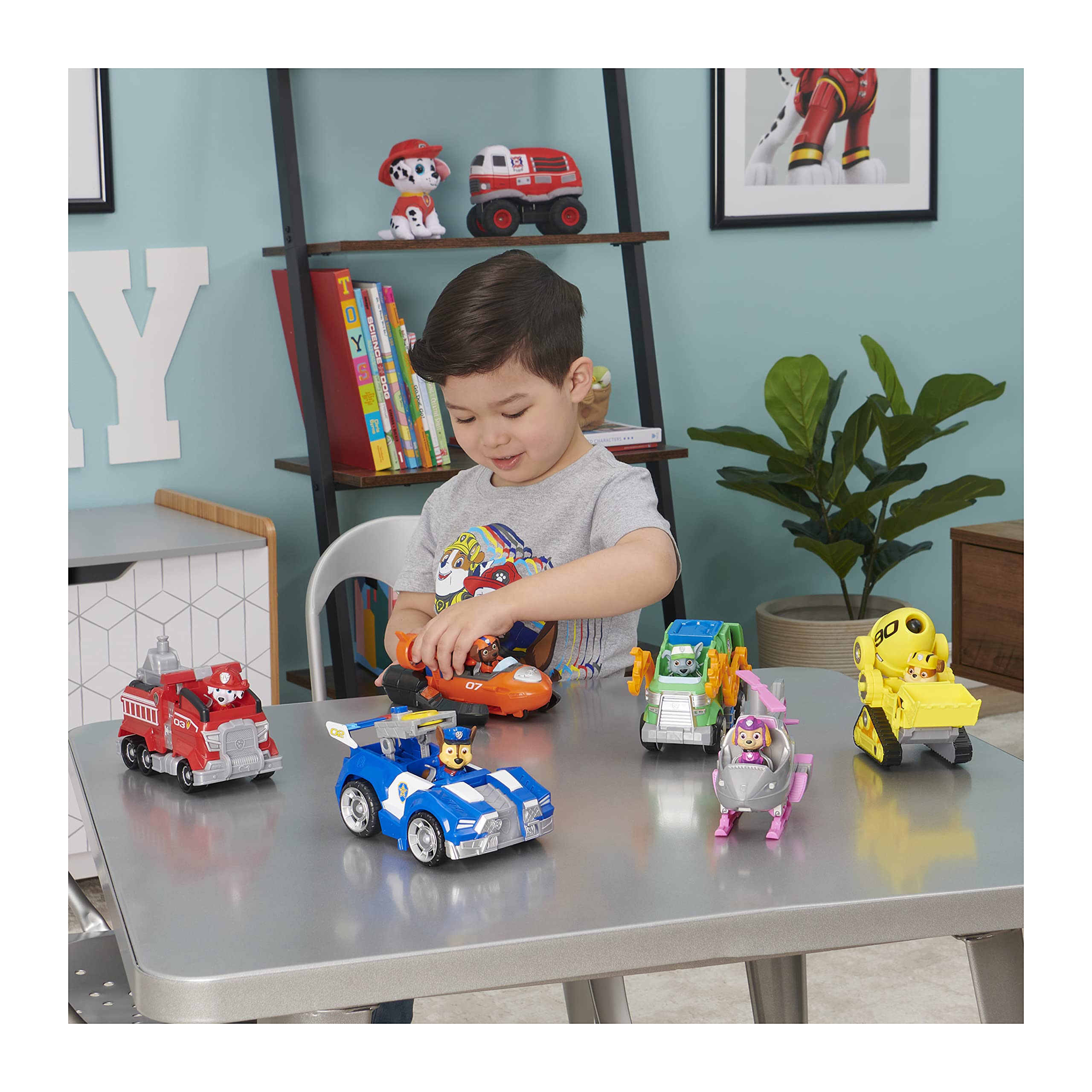 Deluxe Vehicle Paw Patrol Zuma Transforming Toy Car with Action Figure - photo 6