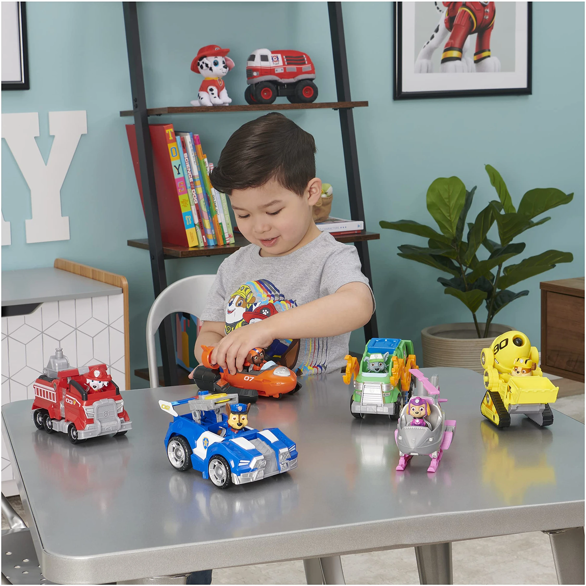 Deluxe Vehicle Paw Patrol Zuma Transforming Toy Car with Action Figure - photo 6