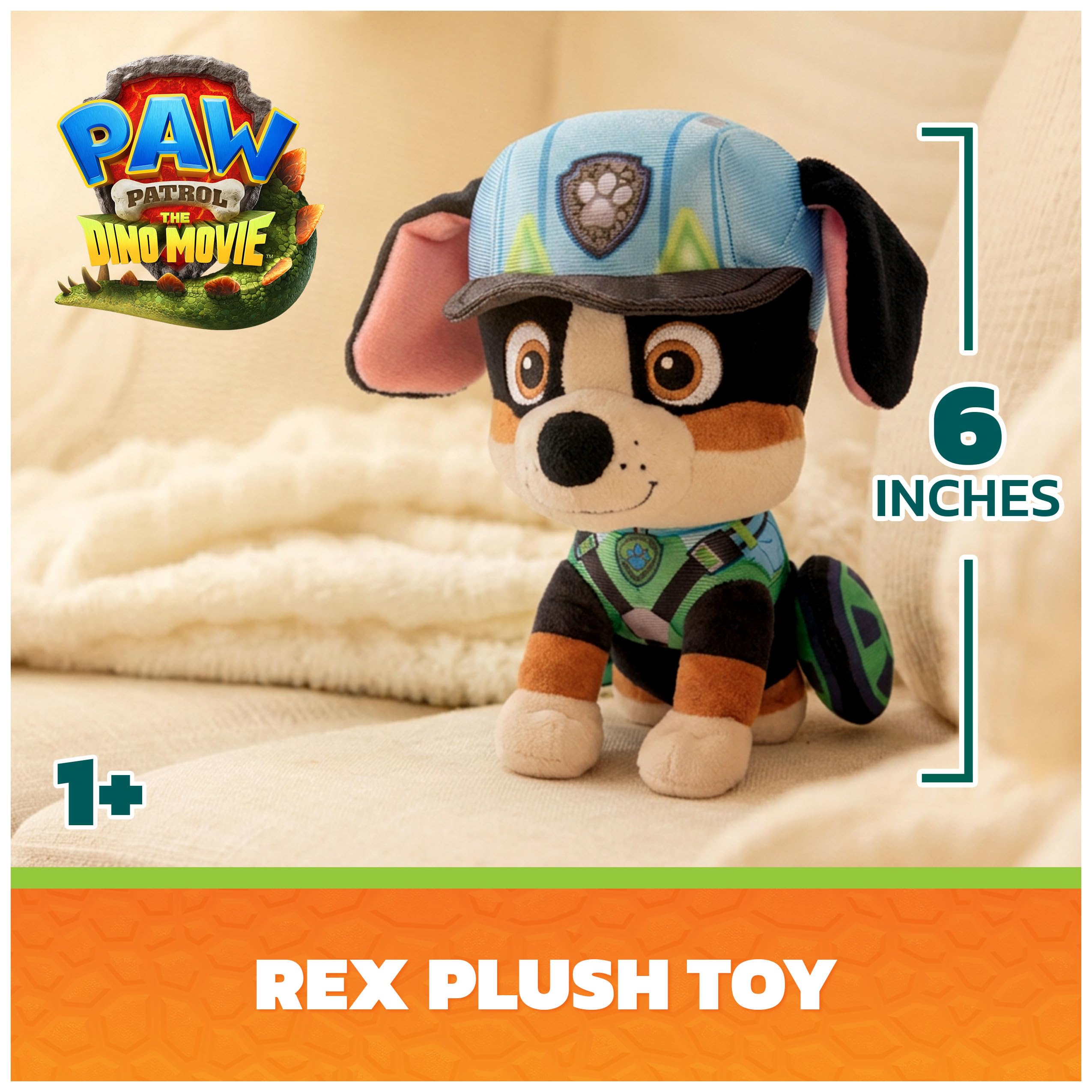 Plush Paw Patrol Rex from The Dino Movie - photo 2