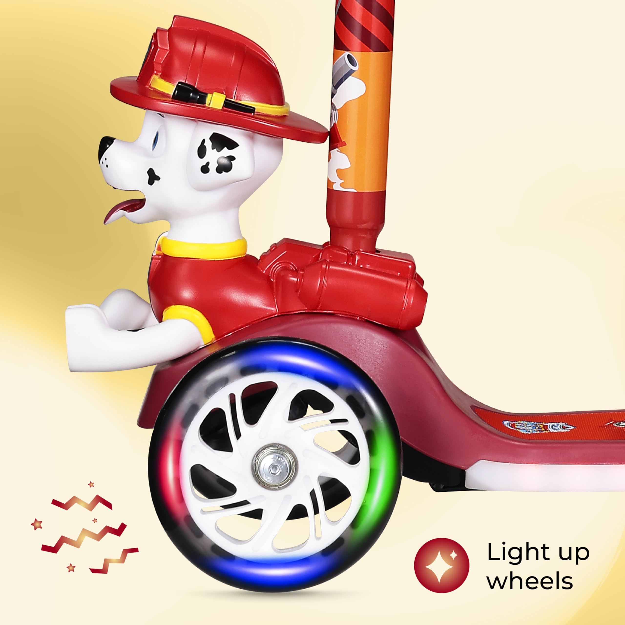 Scooter Paw Patrol 3 Wheel Self Balancing Light Up LED Wheels - photo 3