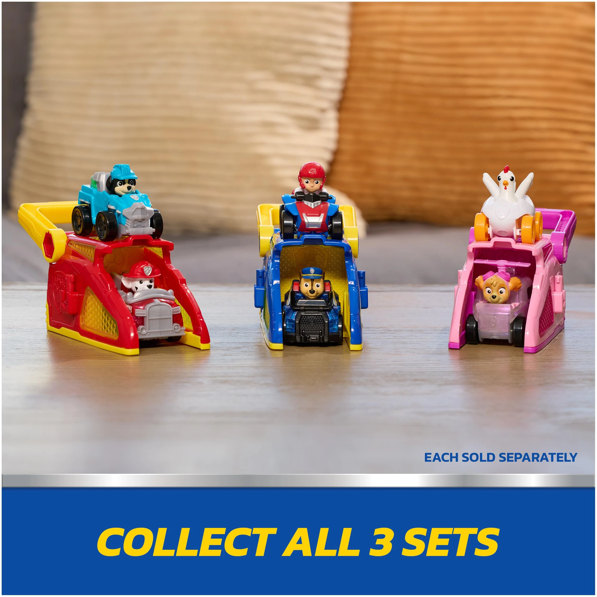 Paw Patrol Skye Pup Squad Launchers with Chickaletta 2-Pack Toy Vehicles - photo 6