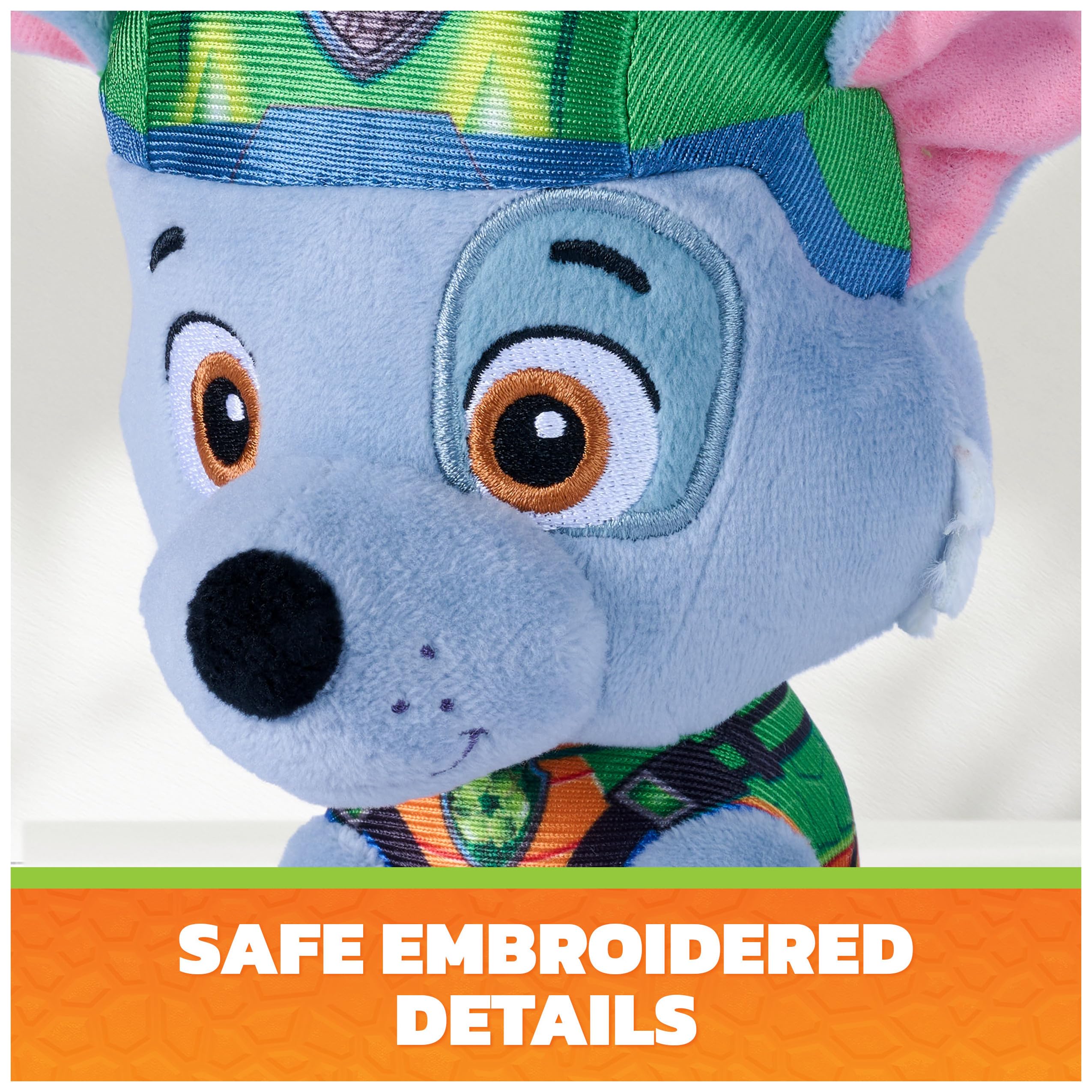 Plush Paw Patrol Rocky Dino Movie 6-Inch - photo 5