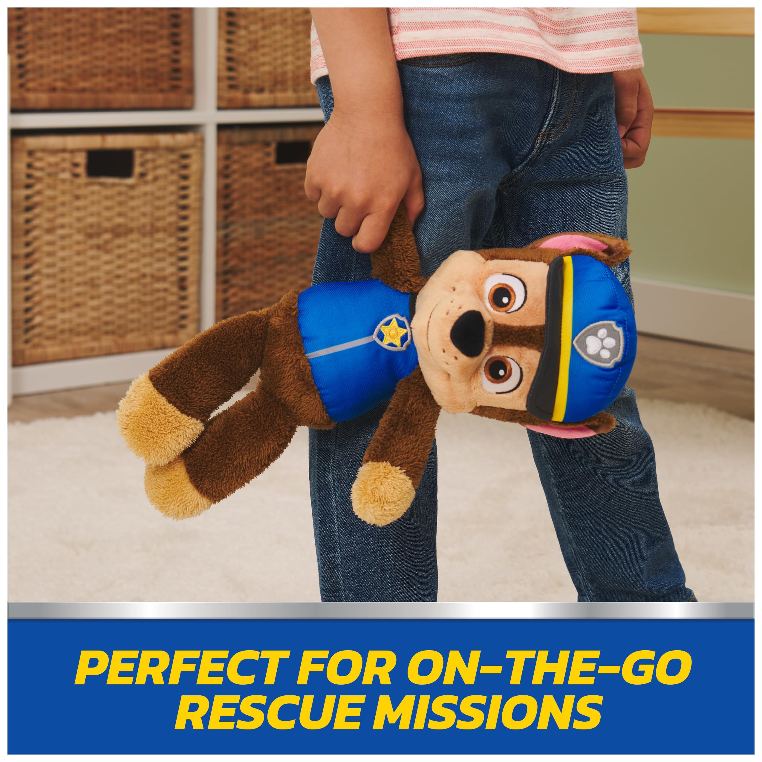 Plush Paw Patrol Chase Take Along Buddy Stuffed Animal - photo 5
