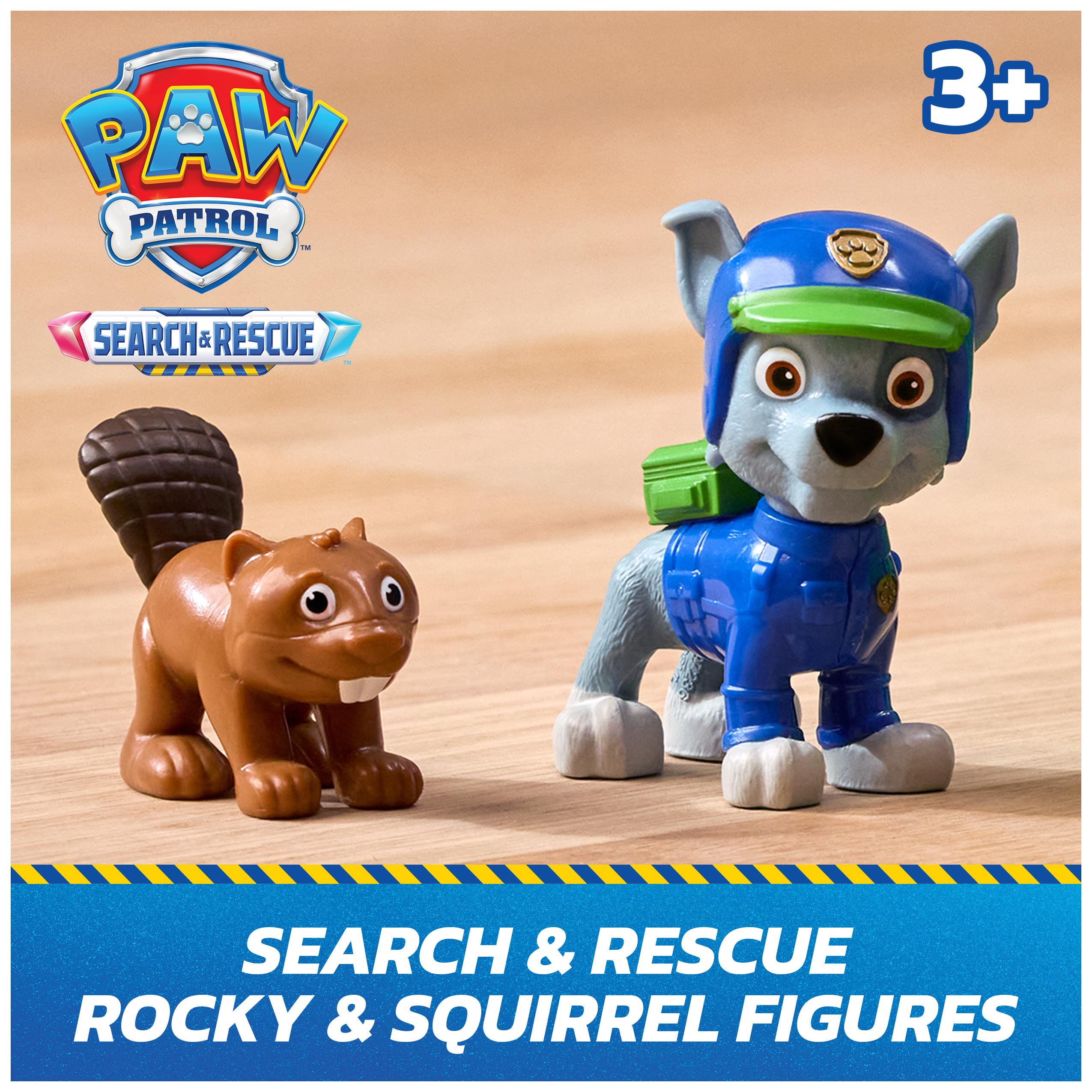 Vehicle Paw Patrol Rocky Rescue Recycler with 2 Figures - photo 3
