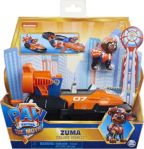 Deluxe Vehicle Paw Patrol Zuma Transforming Toy Car with Action Figure