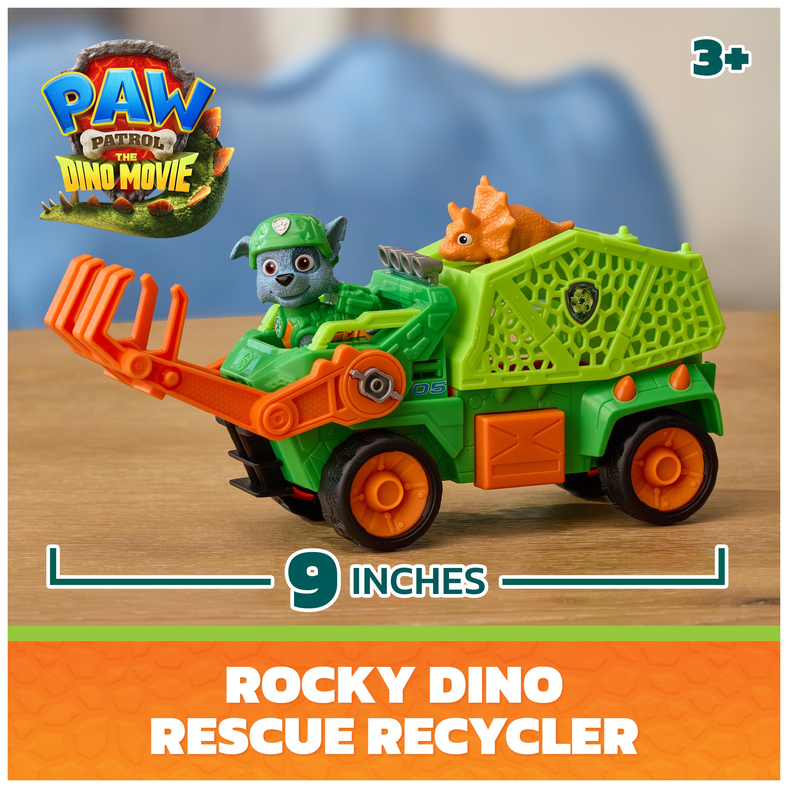 Rocky Dino Rescue Recycler Vehicle Paw Patrol - photo 2