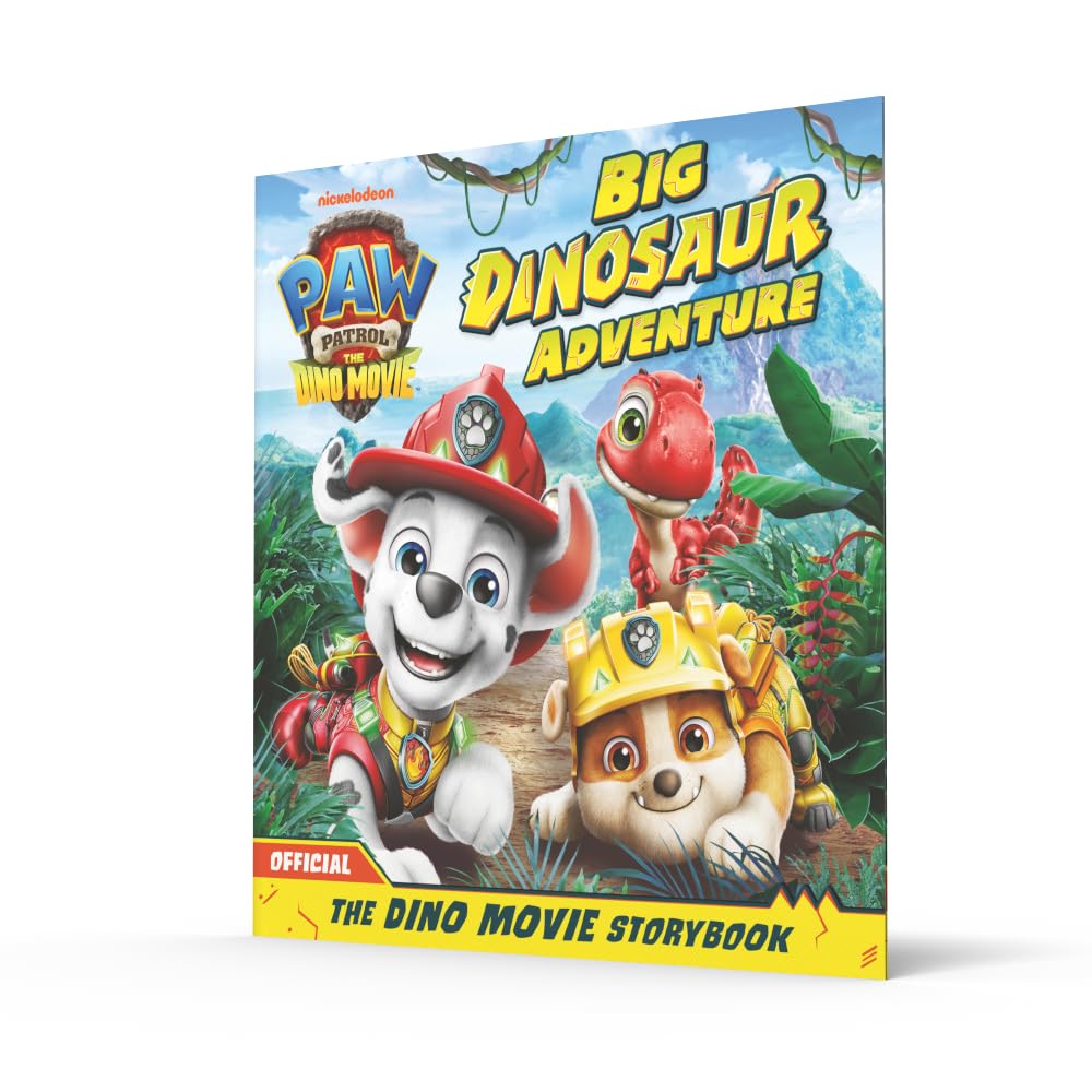 Storybook Paw Patrol Dino Movie Big Dinosaur Adventure