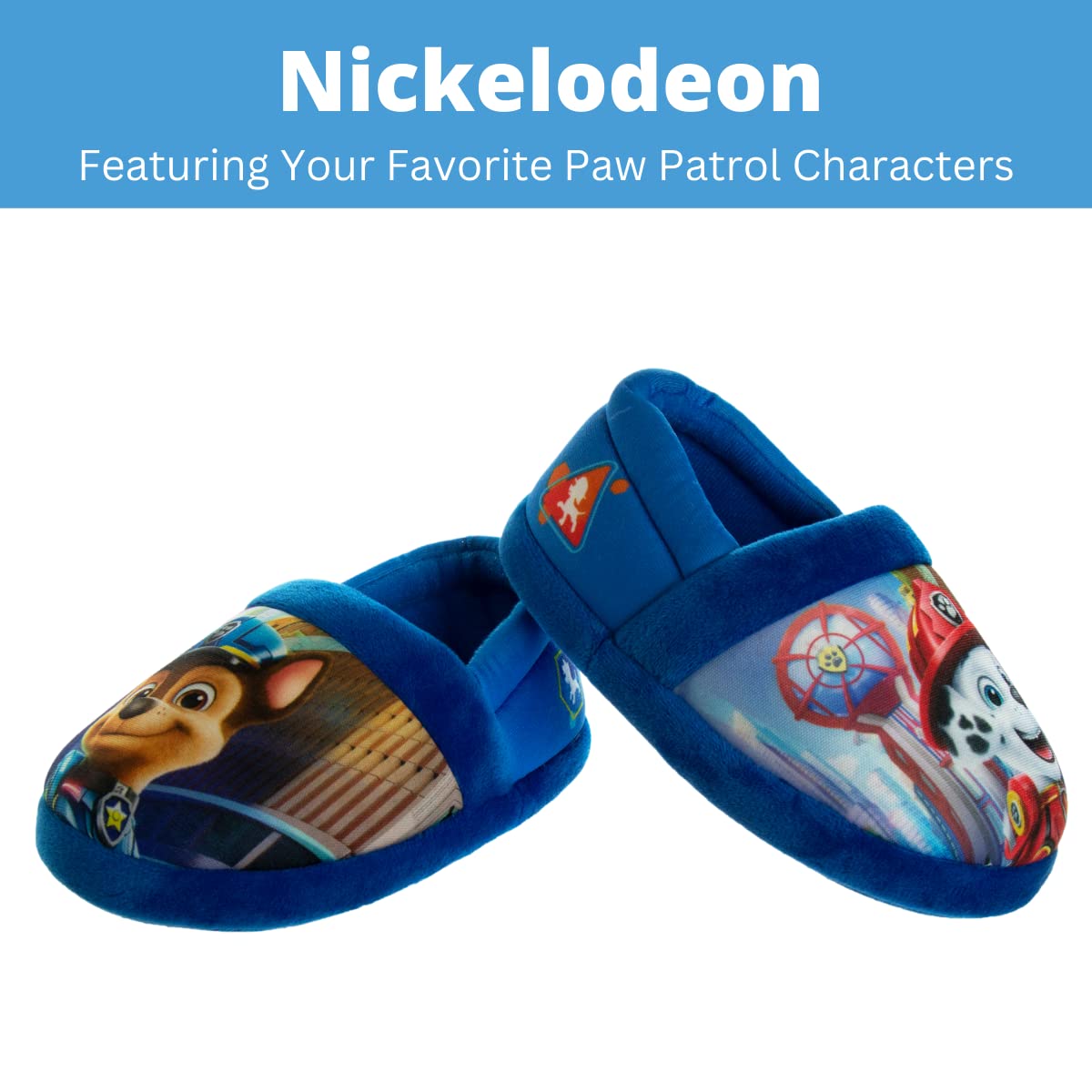 Plush House Slippers Paw Patrol Warm Indoor Comfort