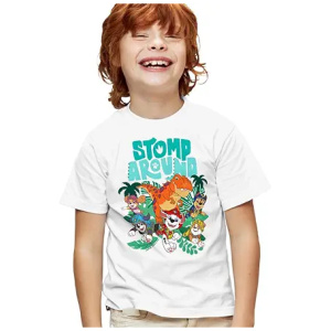 Youth Toddler T-Shirt Paw Patrol Dino Movie Stomp Around Dino