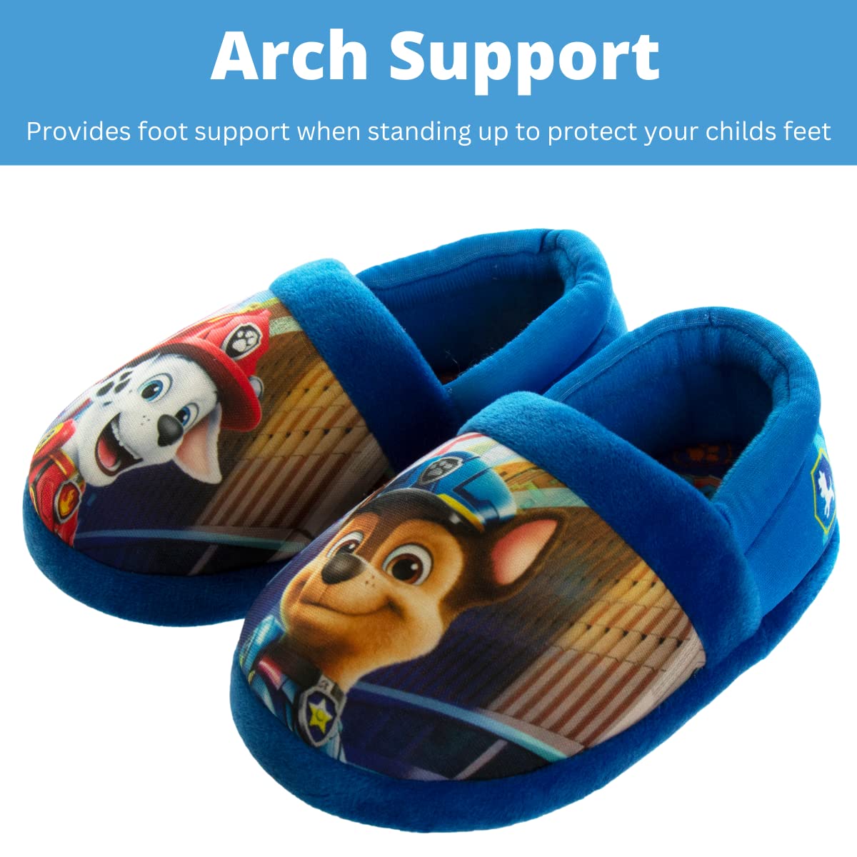 Plush House Slippers Paw Patrol Warm Indoor Comfort