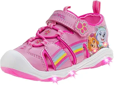 Light Up Sandals Paw Patrol Skye and Everest for Girls