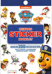Reward Sticker Pad Paw Patrol Activity Book 100+ Stickers