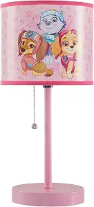 Table Lamp Paw Patrol Everest, Liberty & Skye Stick Design