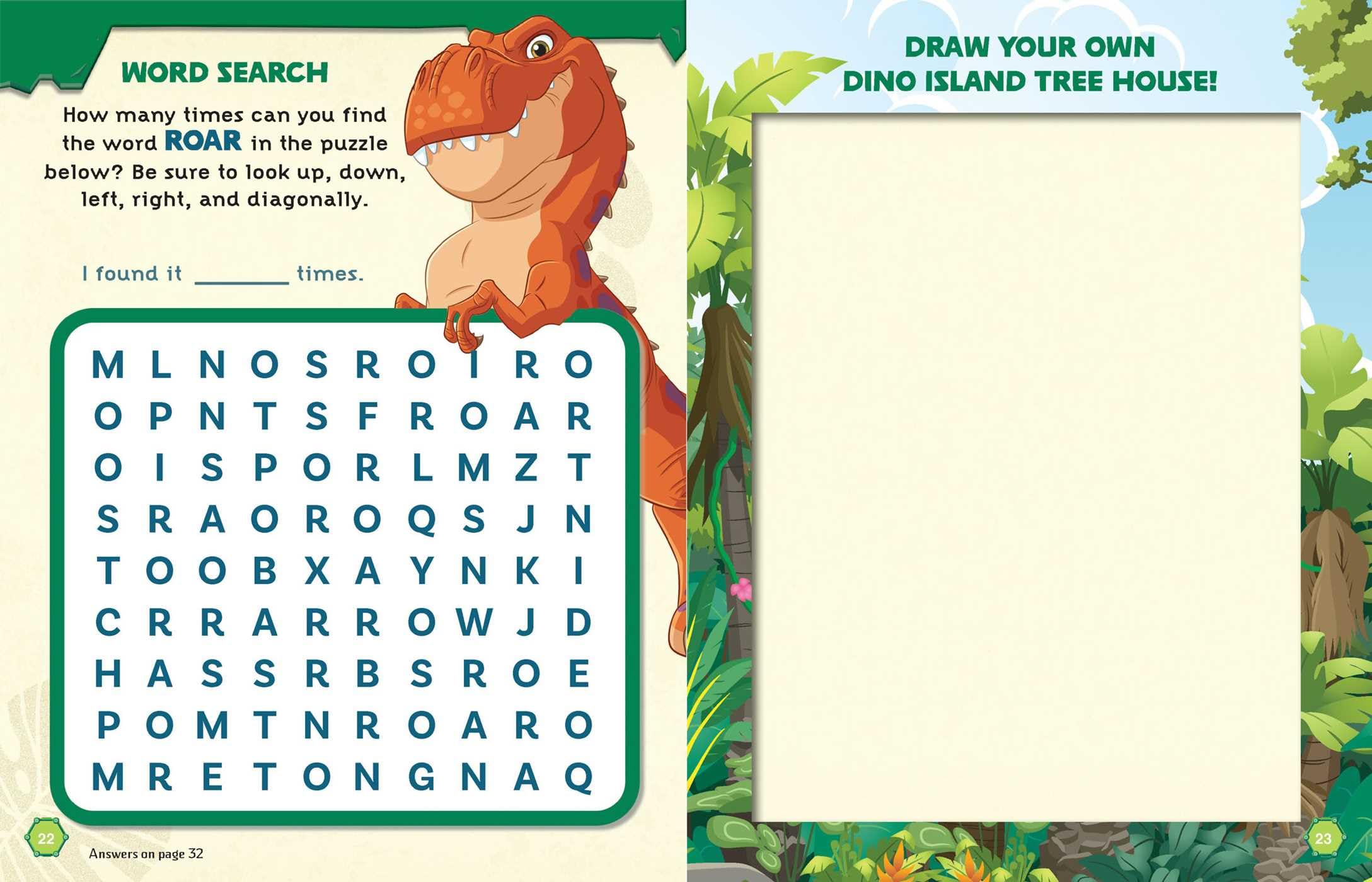 Book and Magnetic Play Set Paw Patrol The Dino Movie