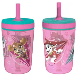 Tumbler Set Paw Patrol Skye & Everest 15 oz 2-Pack