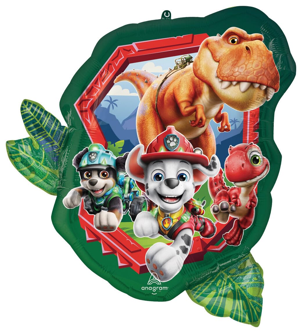 Balloon Bouquet Paw Patrol Dino Movie 6pc Party Decorations
