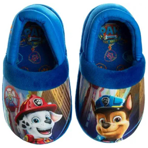 Plush House Slippers Paw Patrol The Movie Marshall Chase Blue