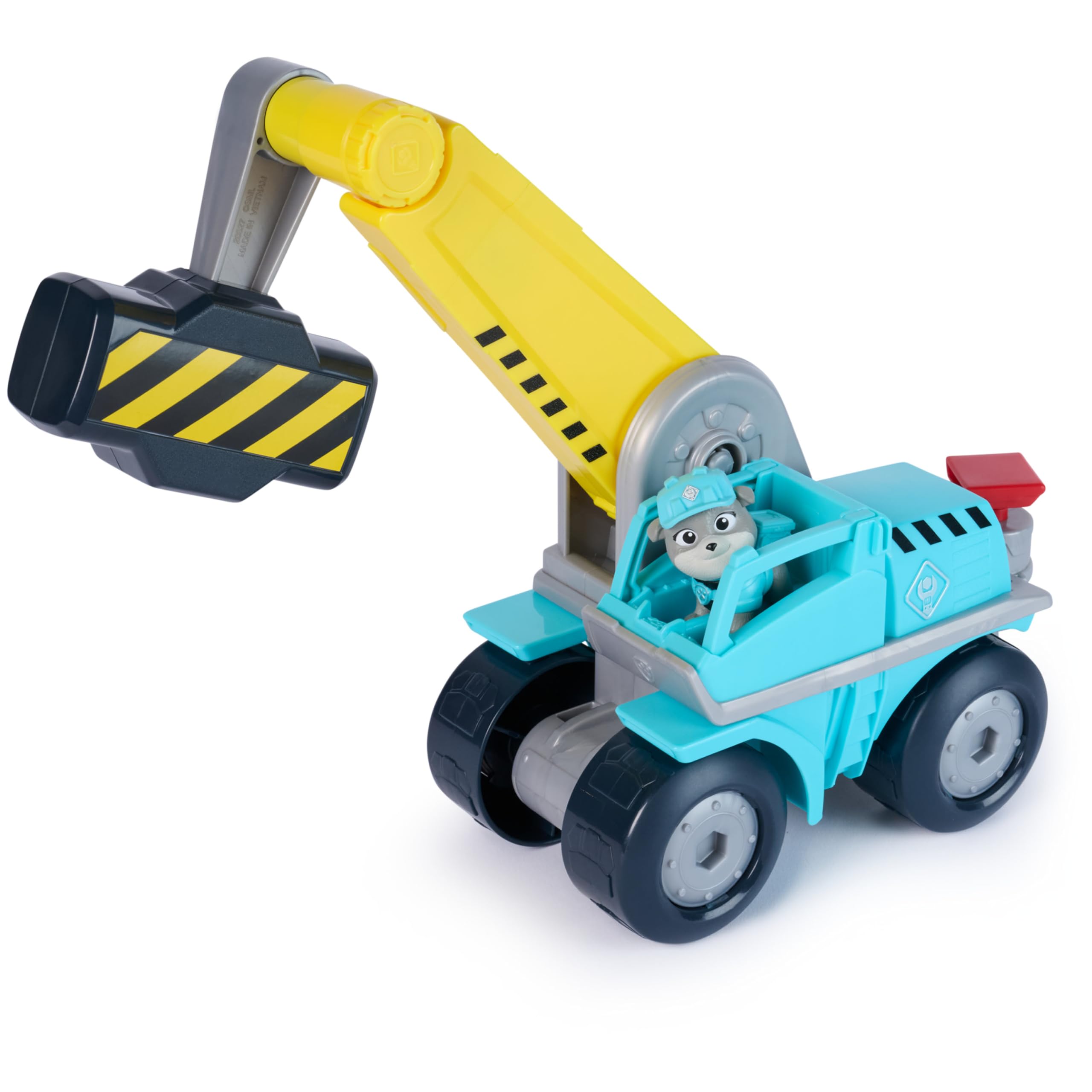 Construction Truck Paw Patrol Rubble & Crew Motor Mega Hammer 10-Inch