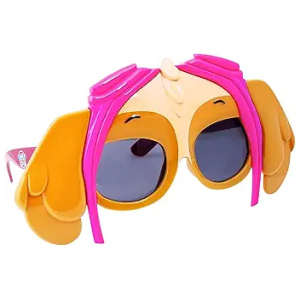 Costume Sunglasses Paw Patrol Chase, Skye, Rubble, Zuma or Rocky