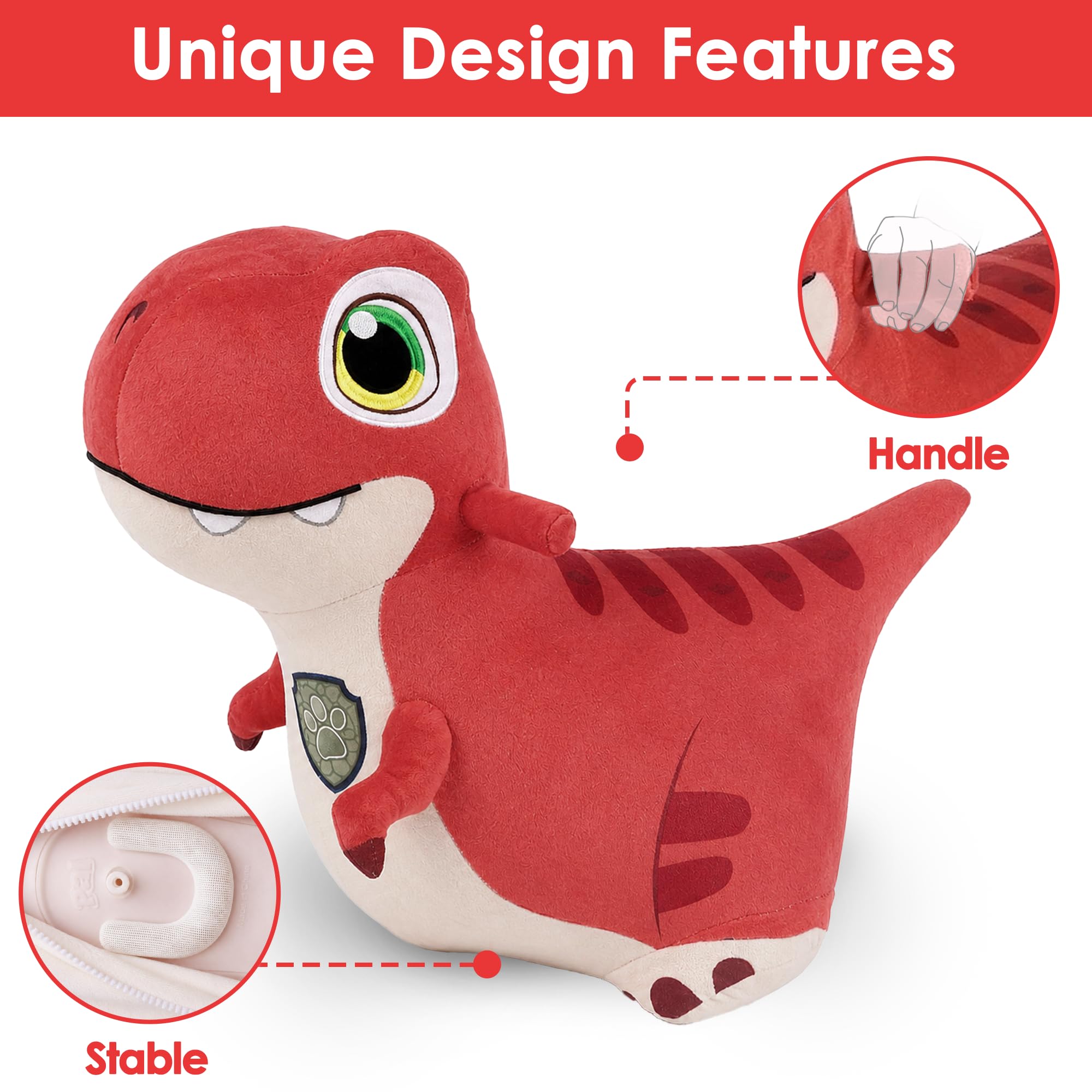 Dinosaur Hopper Toy Paw Patrol Dino Movie Rhubarb