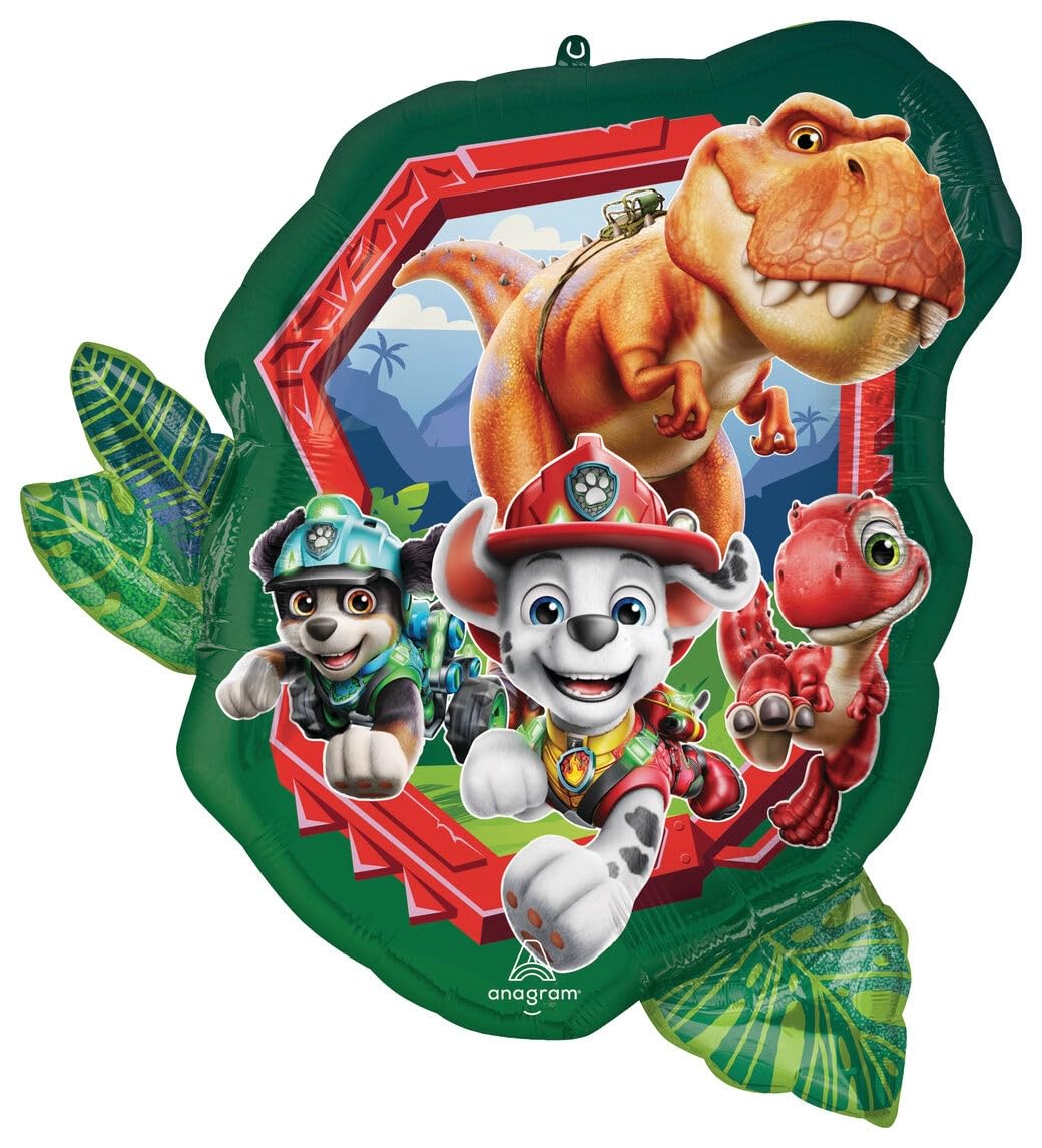 Balloon Set Paw Patrol Chase Dino Birthday Party Decorations 7pc