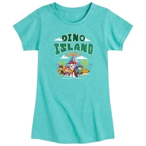 Toddler Girls Fitted Tee Paw Patrol Dino Movie Dino Island